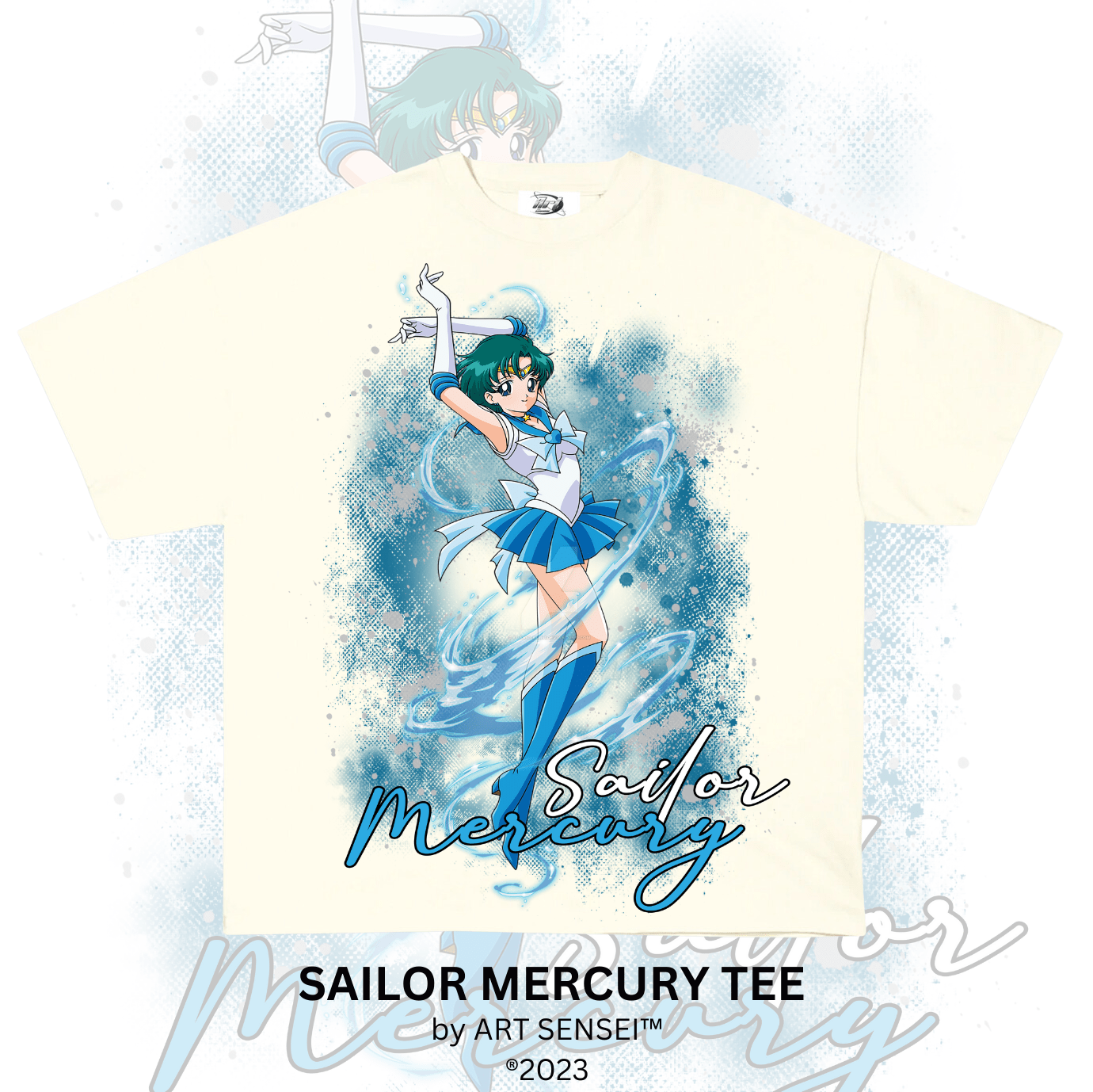 Art Sensei CREAM / S SAILOR MERCURY TEE