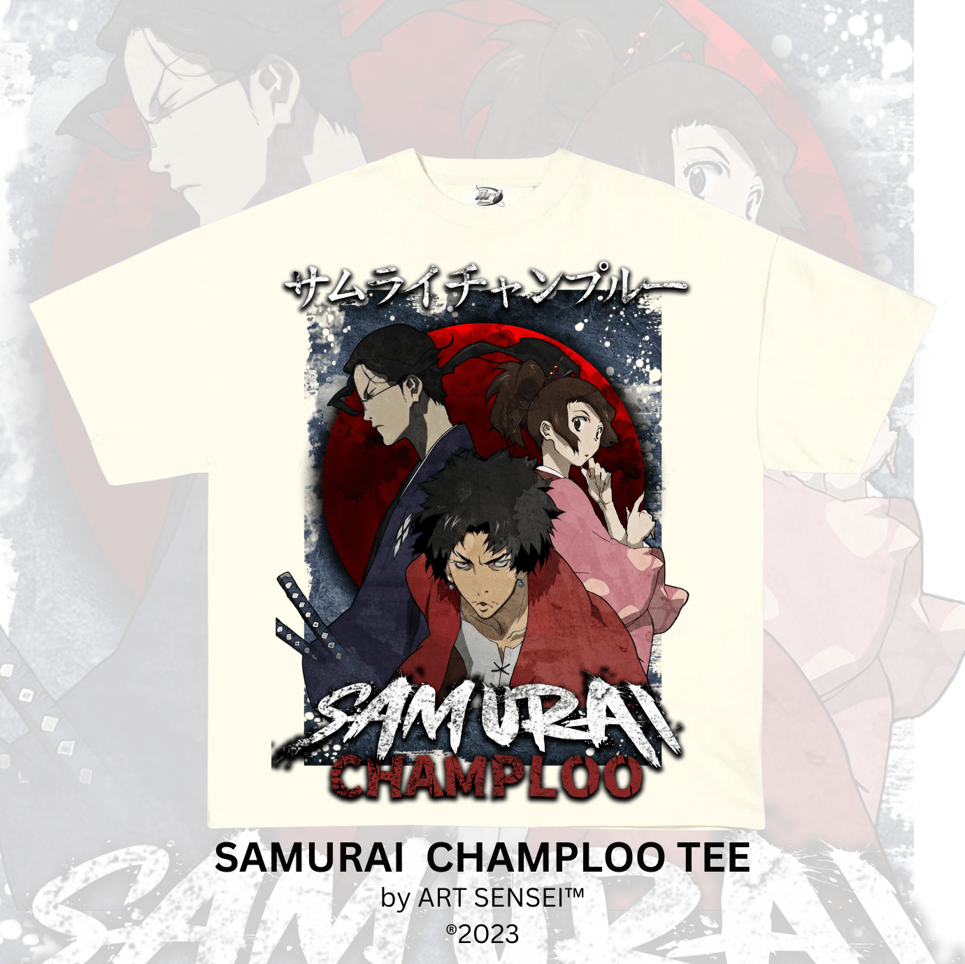 Art Sensei CREAM / S SAMURAI CHAMPLOO TEE