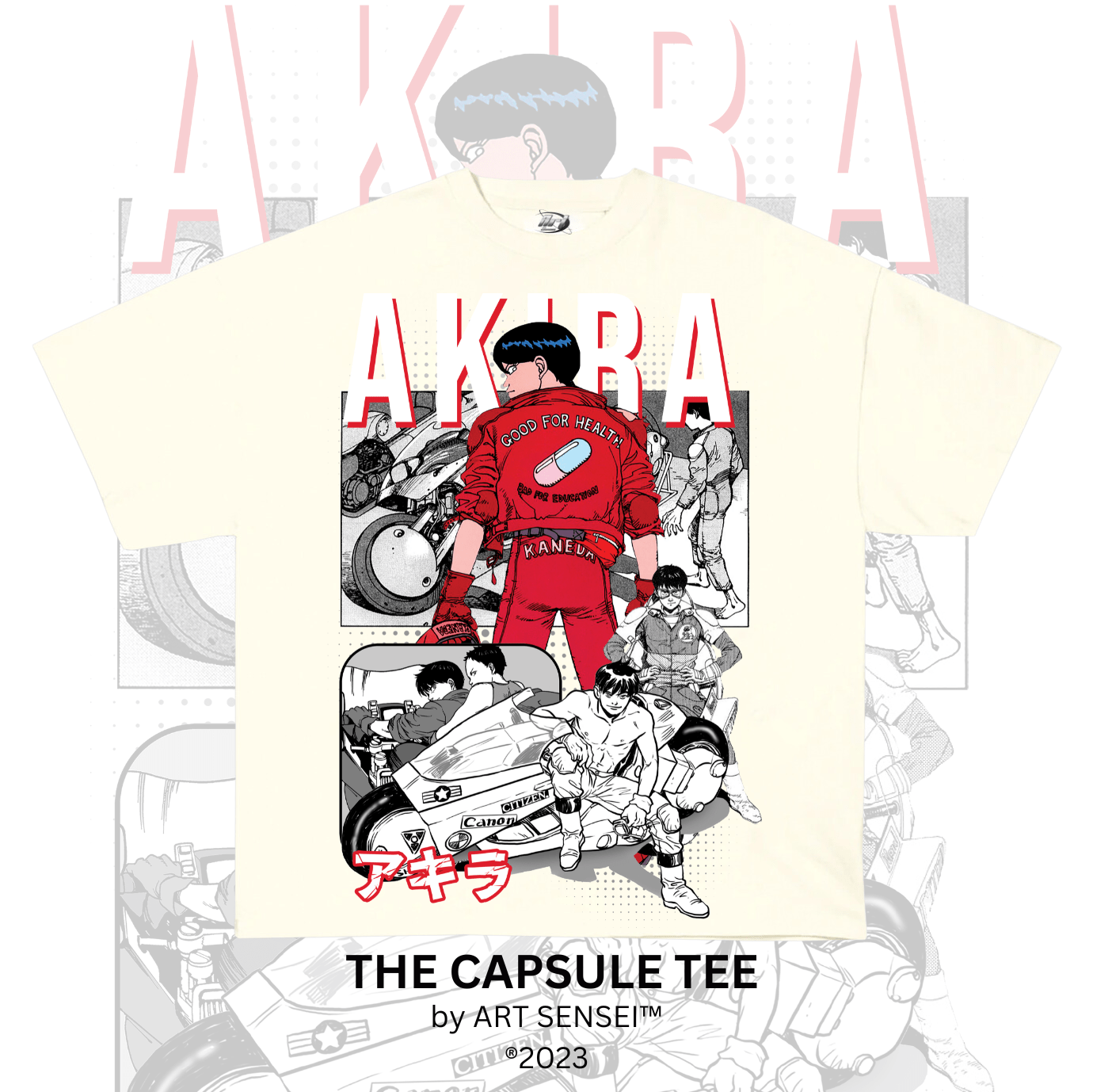 Art Sensei CREAM / S THE CAPSULE TEE SINGLE PRINT