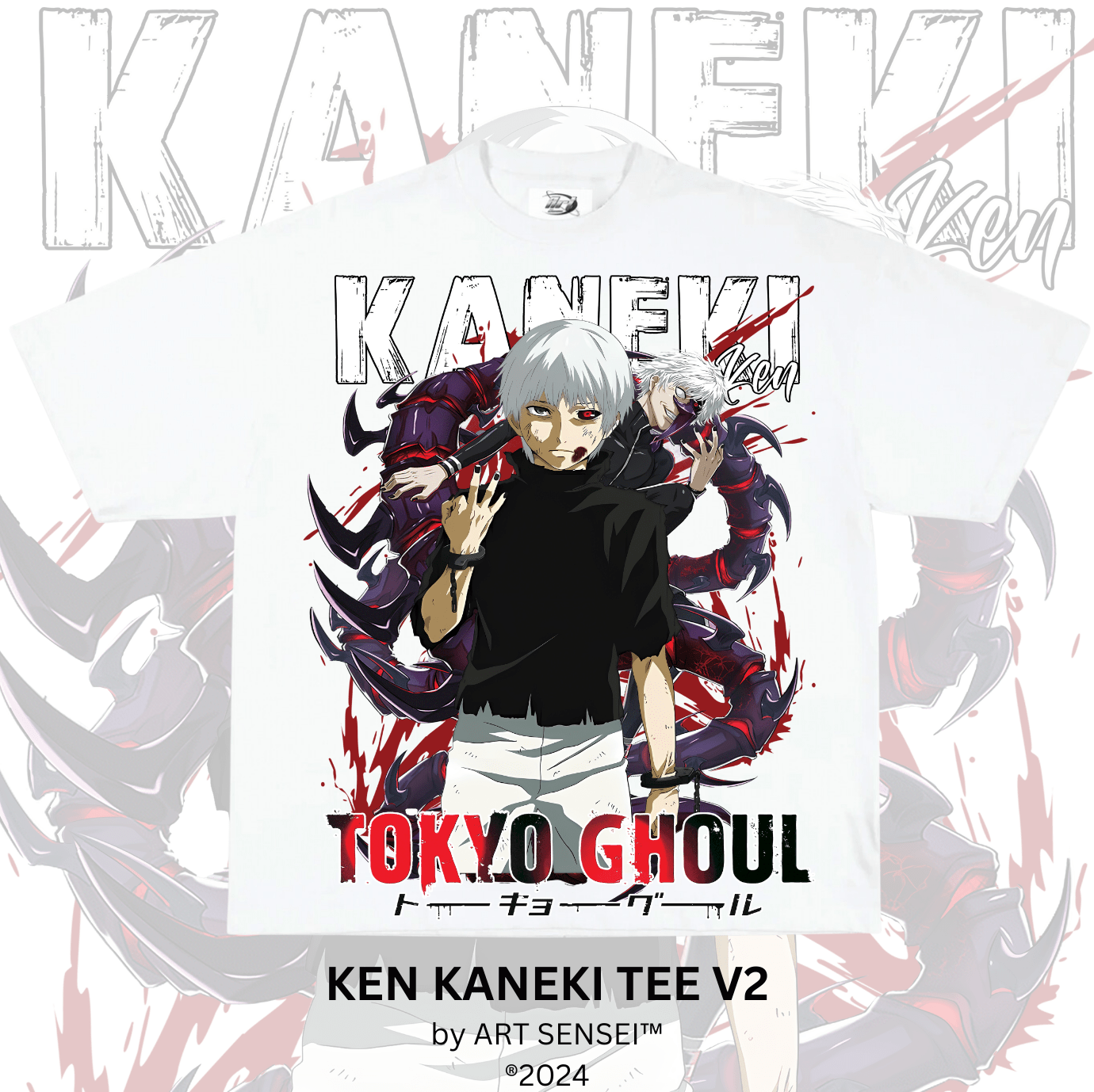 Art Sensei KEN KANEKI TEE V2