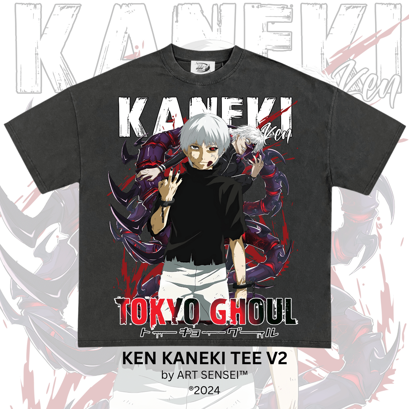 Art Sensei KEN KANEKI TEE V2