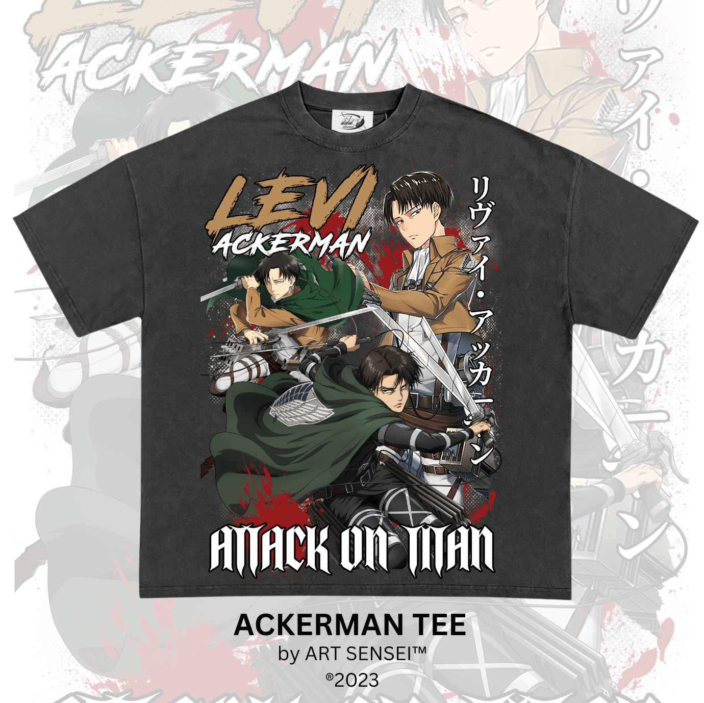 Art Sensei PEPPER / S ACKERMAN TEE