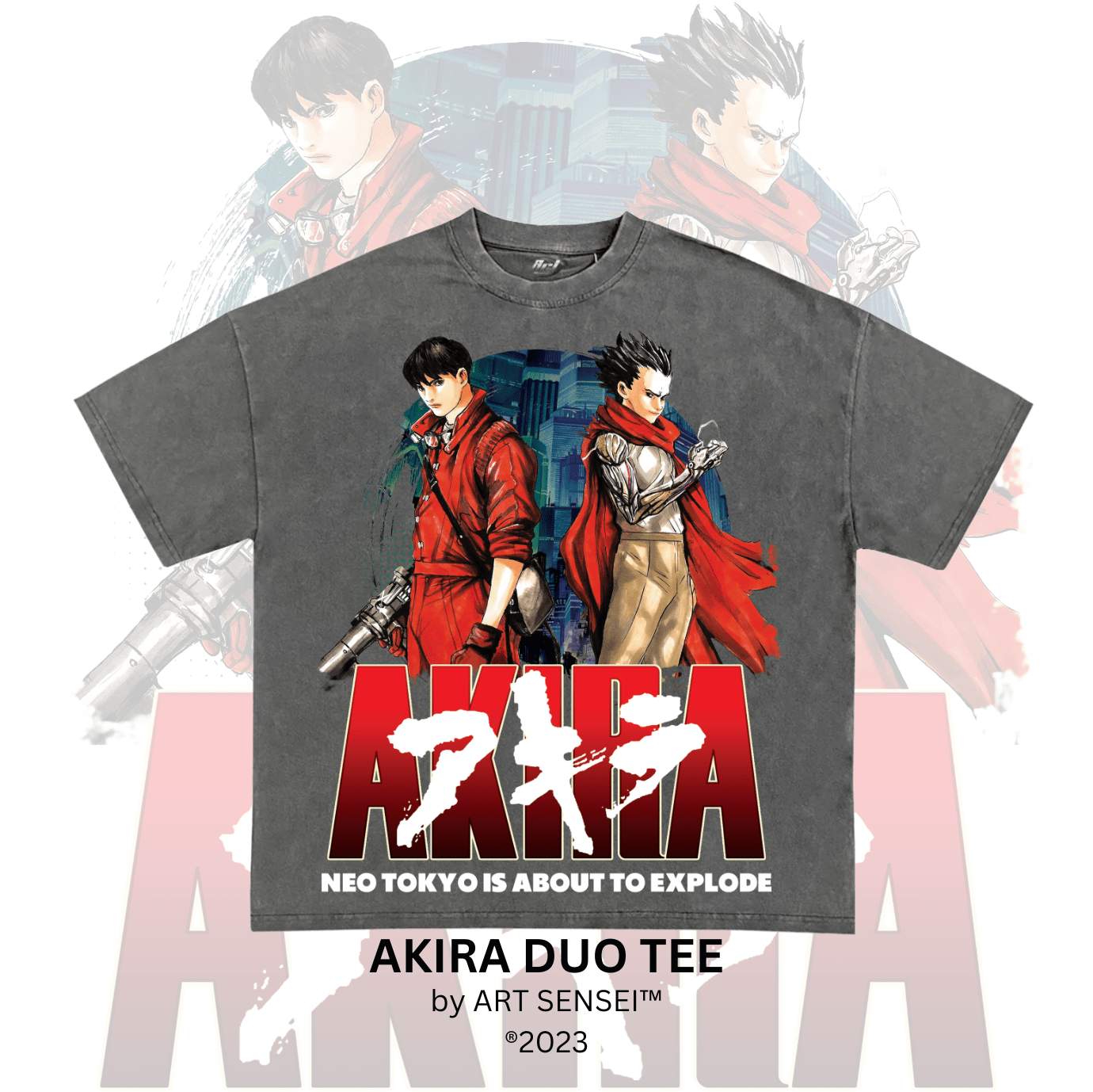 Art Sensei PEPPER / S AKIRA DUO TEE SINGLE PRINT