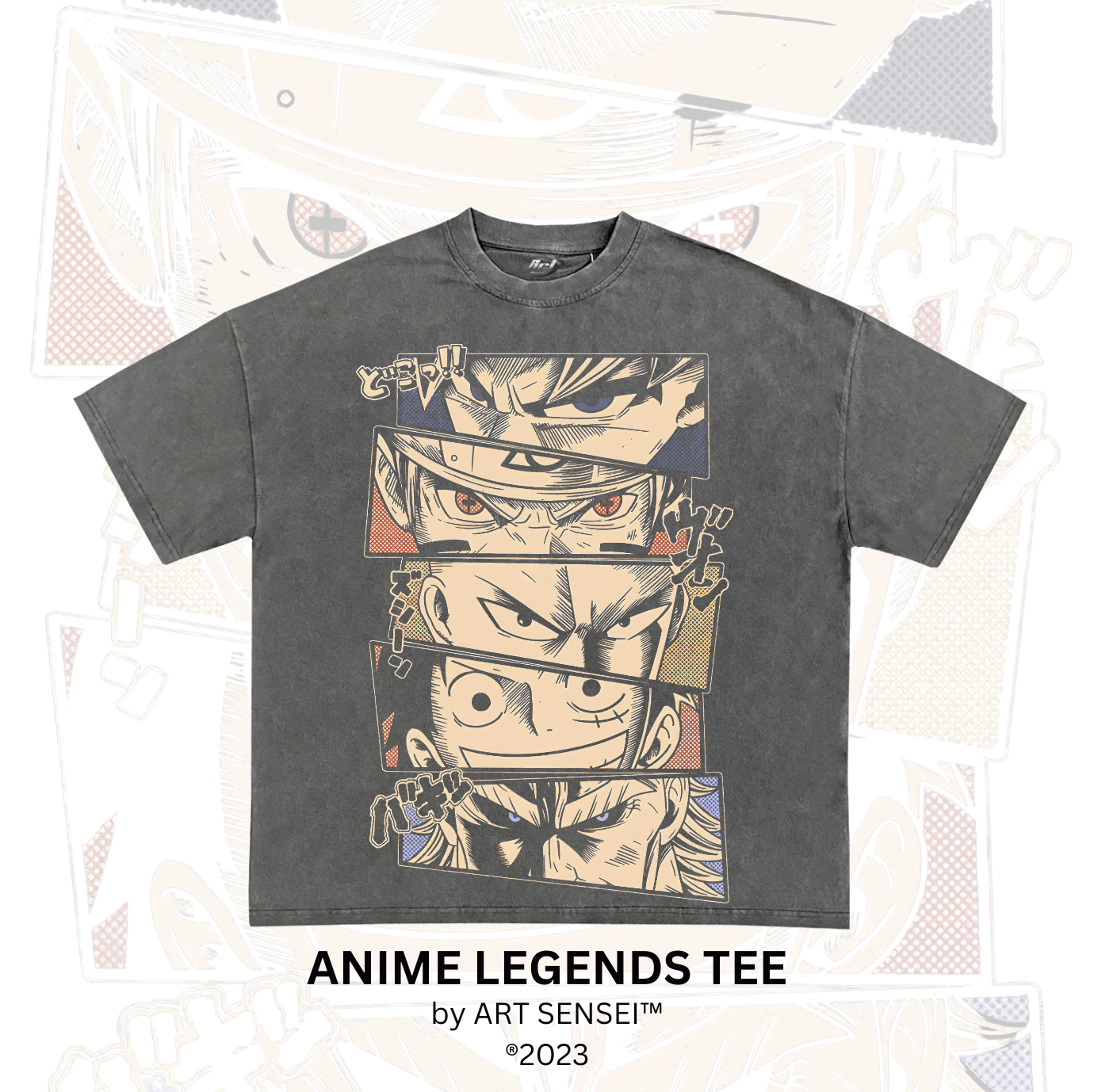 Art Sensei PEPPER / S ANIME LEGENDS TEE (B)