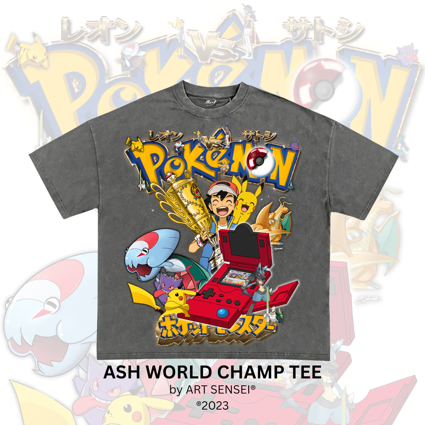 Art Sensei PEPPER / S ASH WORLD CHAMP TEE