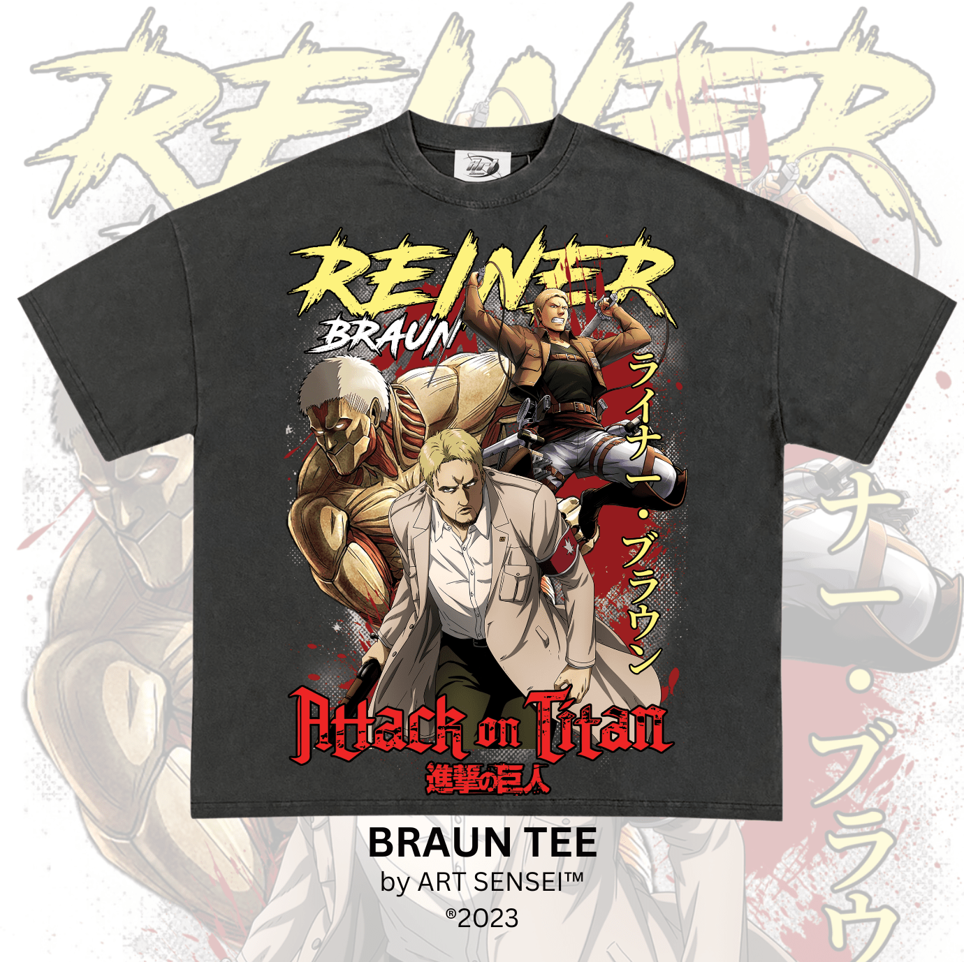 Art Sensei PEPPER / S BRAUN TEE