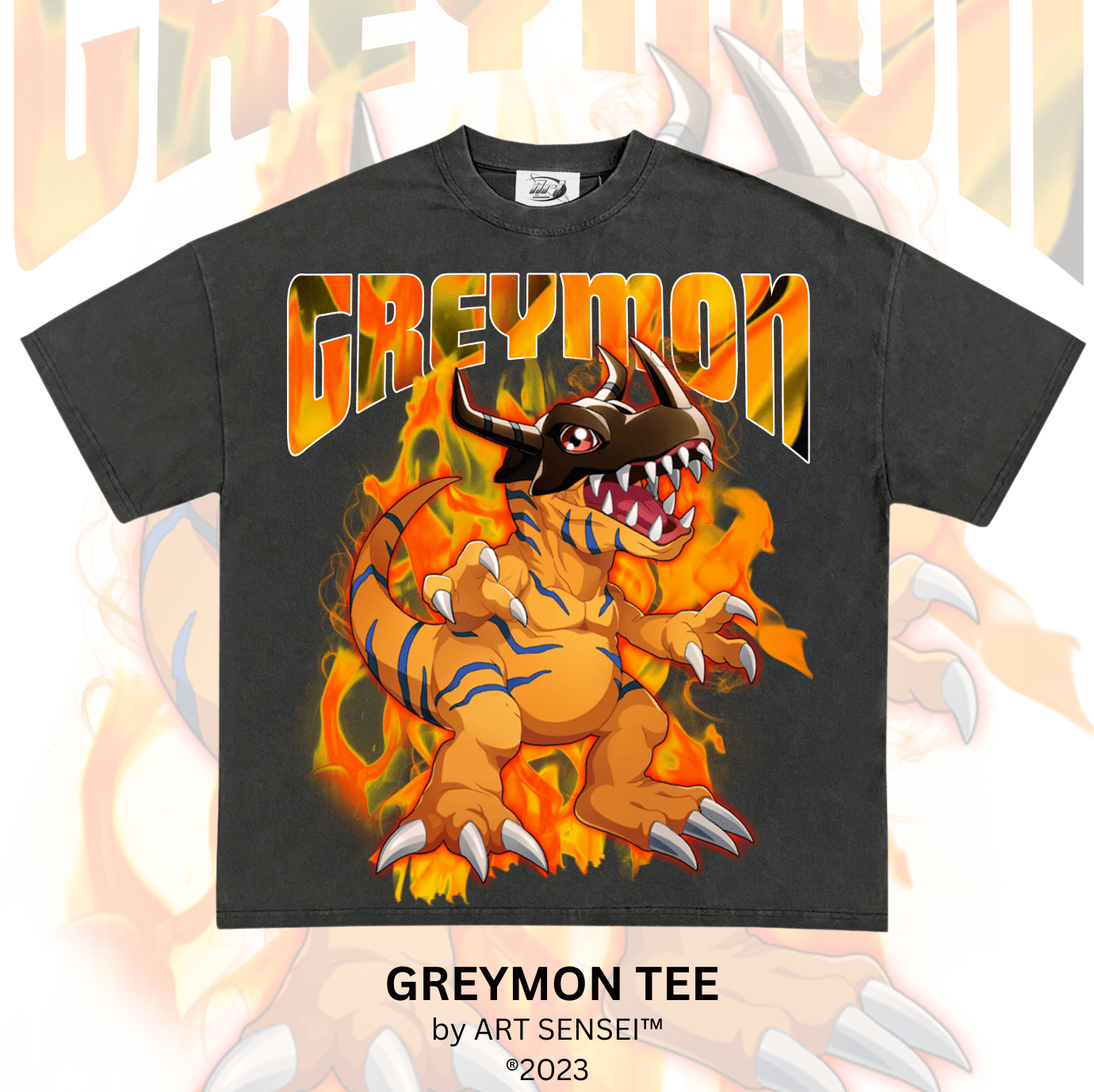 Art Sensei PEPPER / S GREYMON TEE