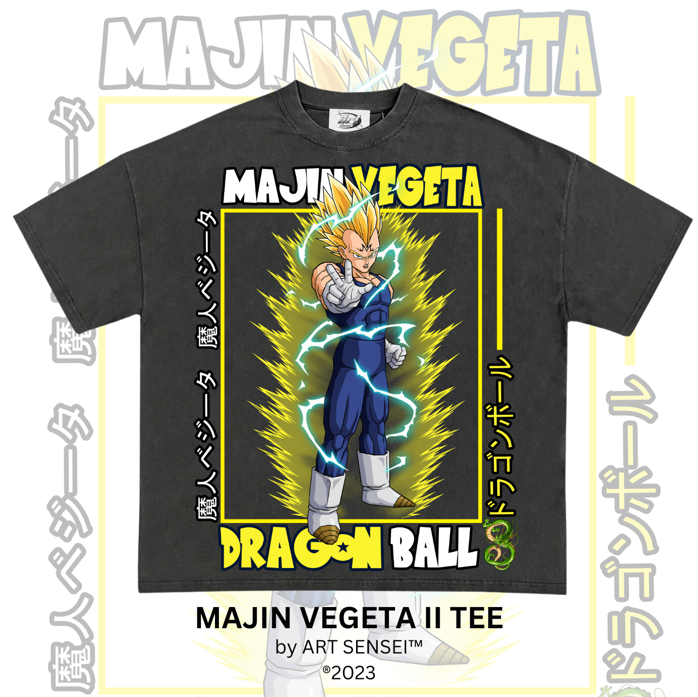 Art Sensei PEPPER / S MAJIN VEGETA II TEE