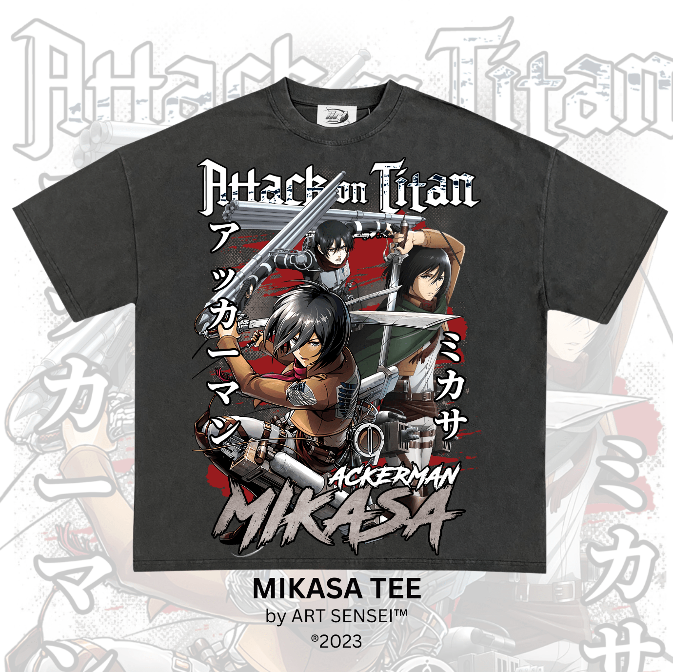 Art Sensei PEPPER / S MIKASA TEE