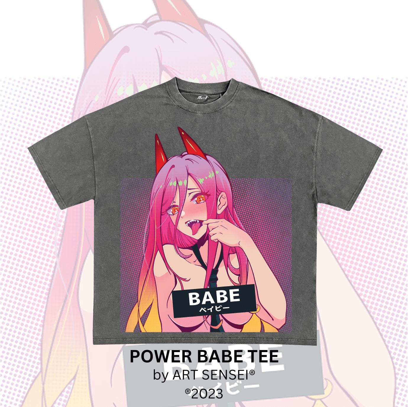 Art Sensei PEPPER / S POWER BABE TEE