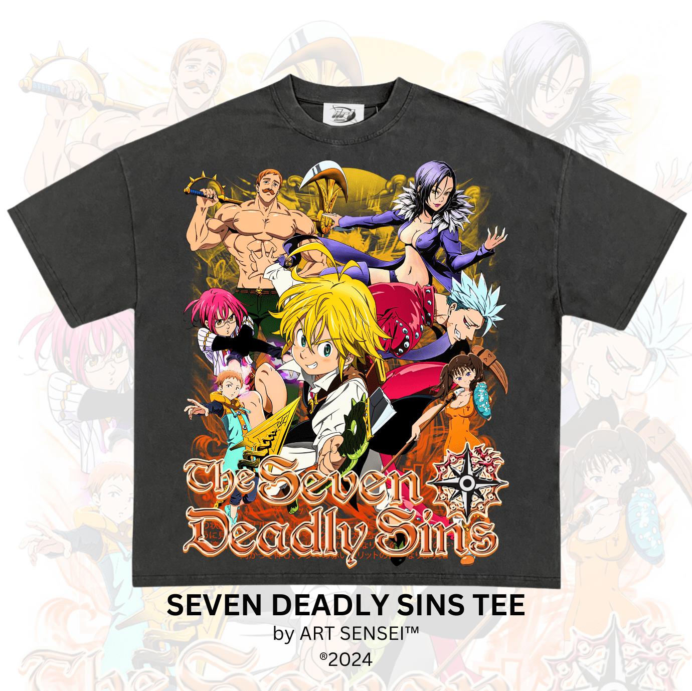 Art Sensei PEPPER / S SEVEN DEADLY SINS TEE