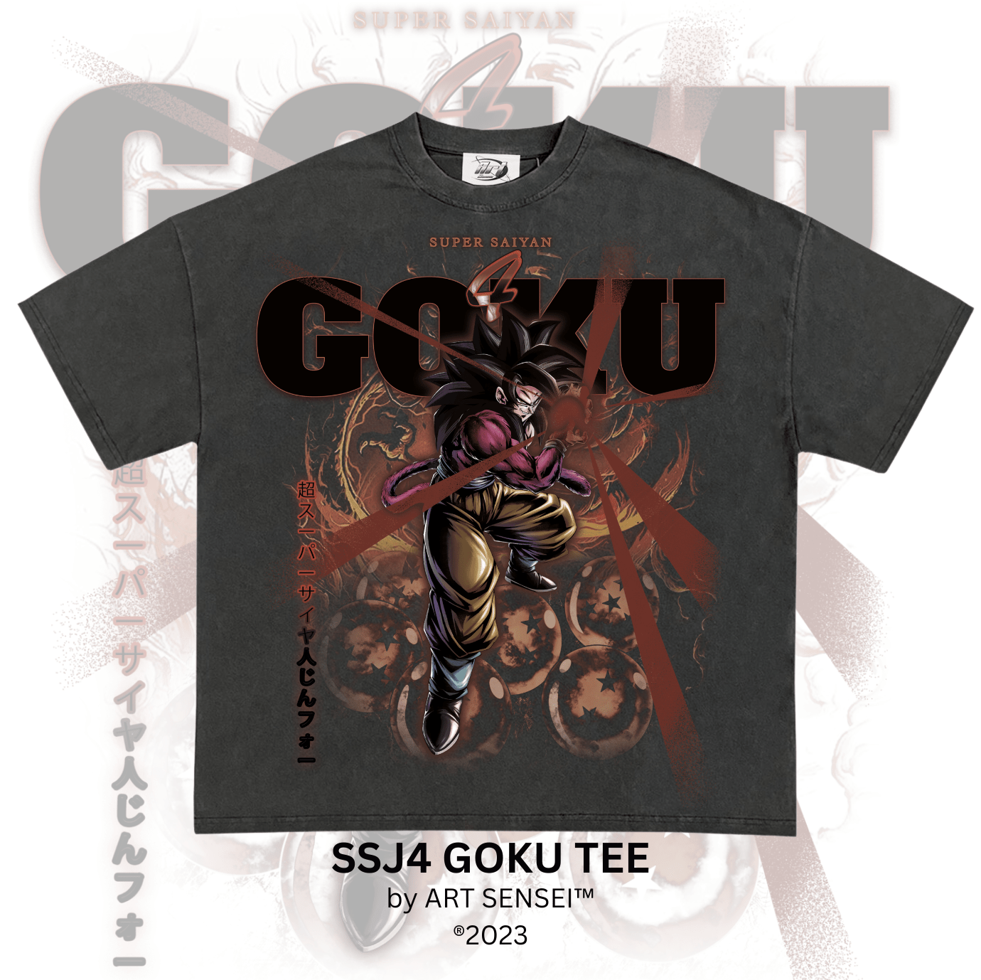 Art Sensei PEPPER / S SSJ4 GOKU TEE