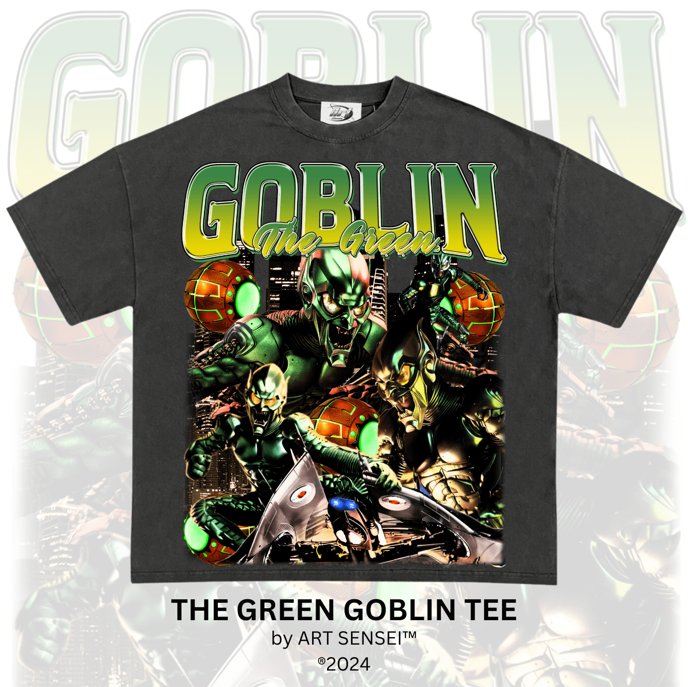 Art Sensei PEPPER / S THE GREEN GOBLIN TEE