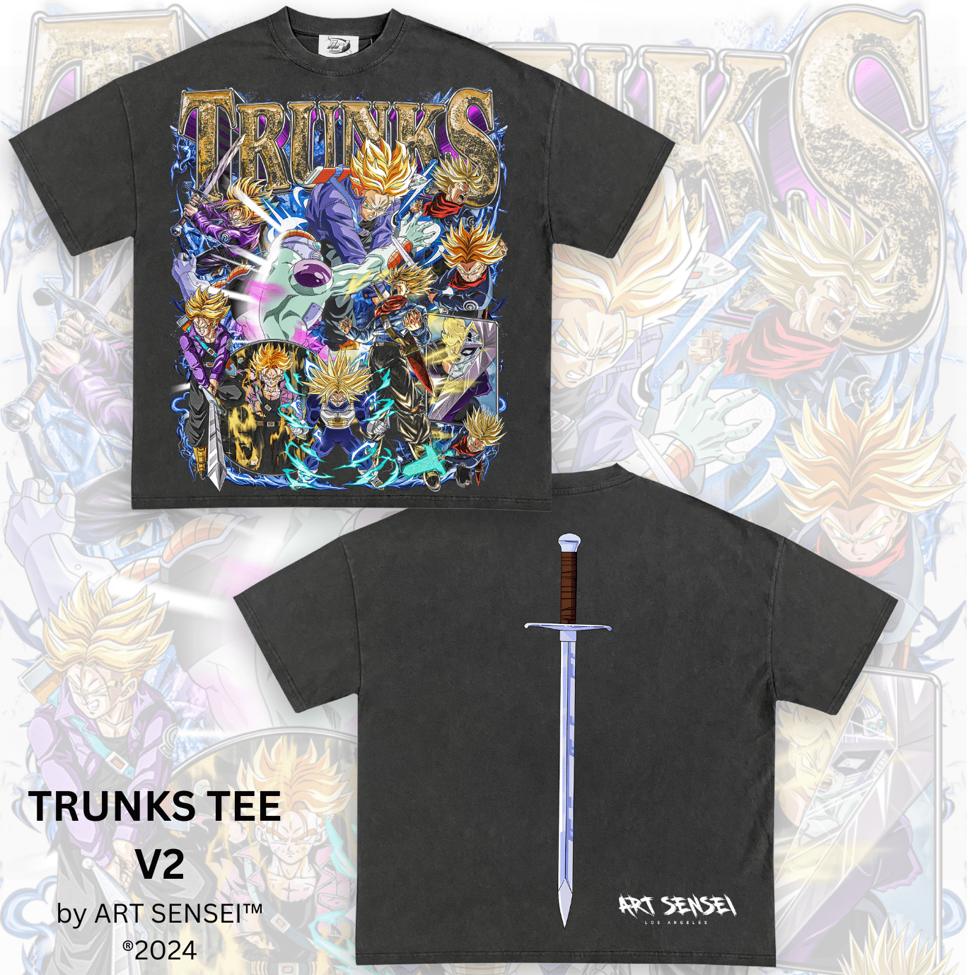 Art Sensei PEPPER / S TRUNKS TEE V2 DOUBLE SIDE PRINT