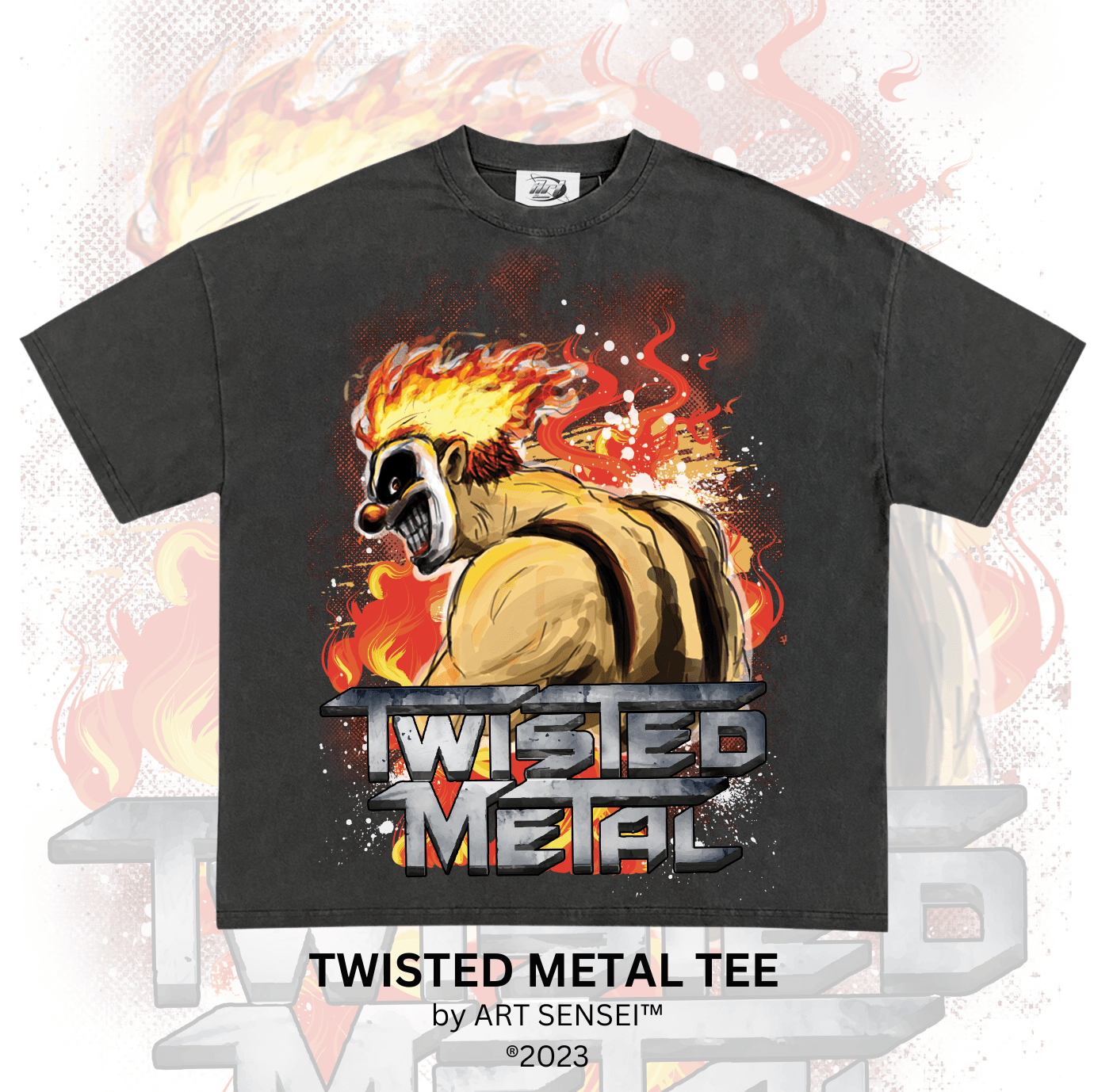 Art Sensei PEPPER / S TWISTED METAL TEE