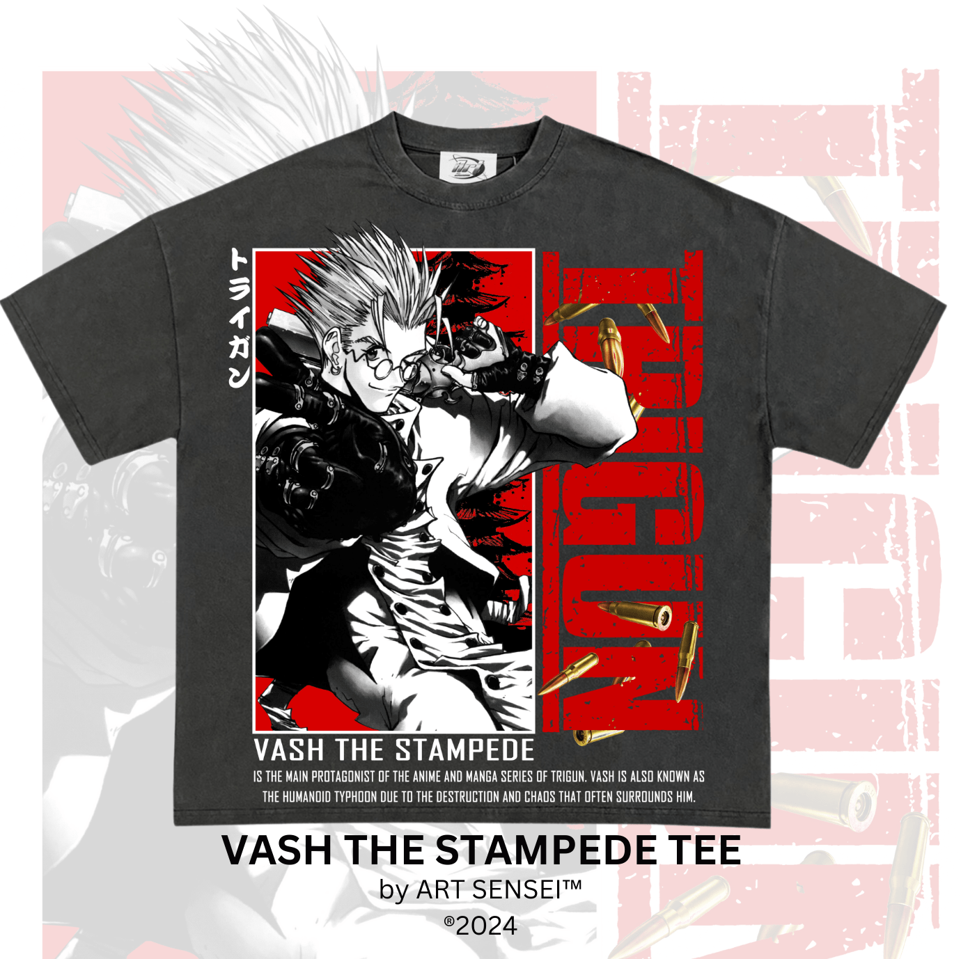 Art Sensei PEPPER / S VASH THE STAMPEDE TEE