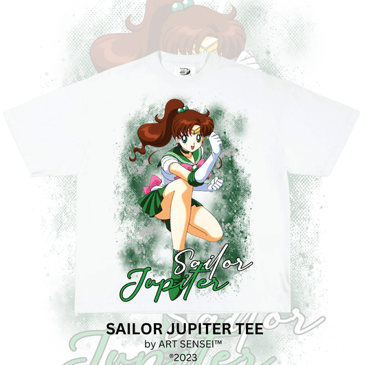 Art Sensei S / WHITE SAILOR JUPITER TEE