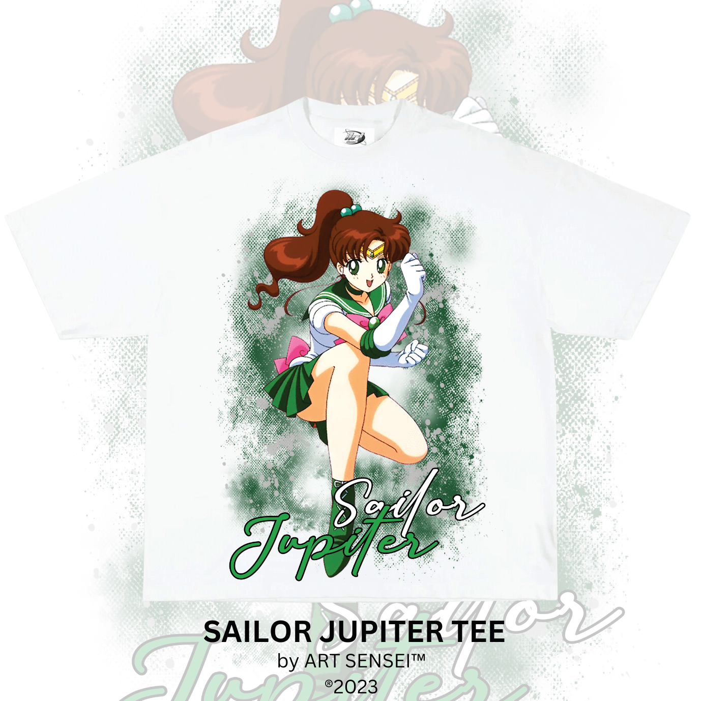 Art Sensei S / WHITE SAILOR JUPITER TEE