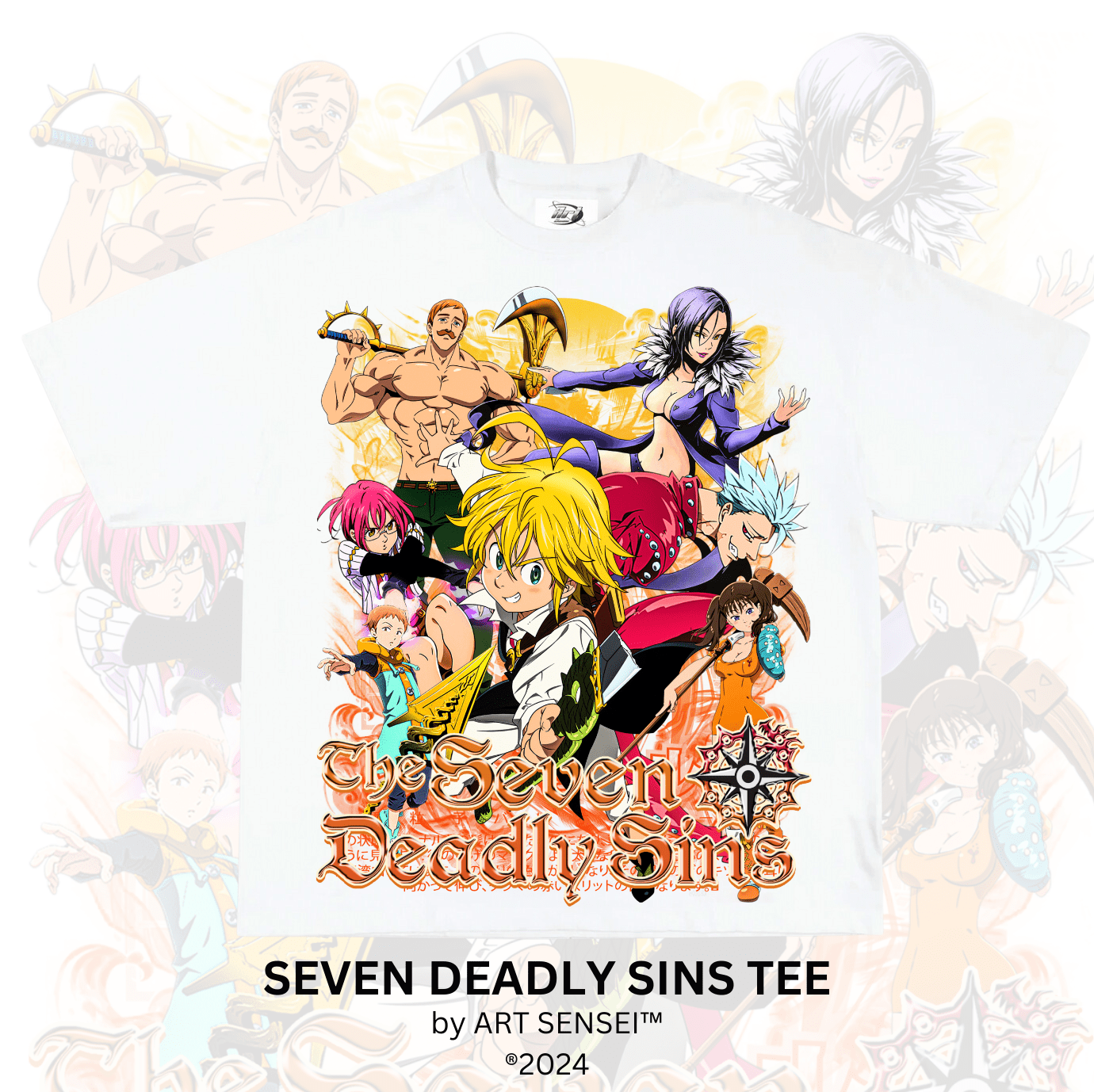 Art Sensei SEVEN DEADLY SINS TEE