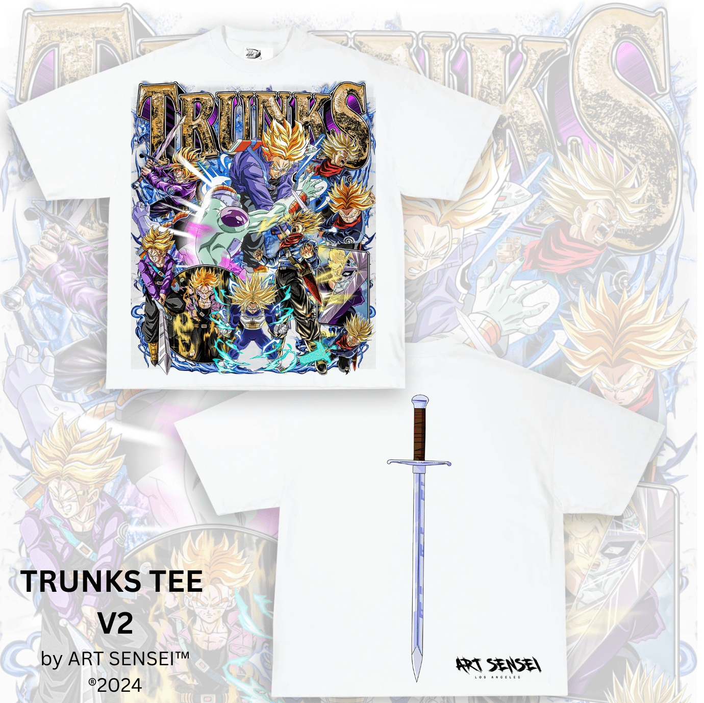 Art Sensei TRUNKS TEE V2 DOUBLE SIDE PRINT