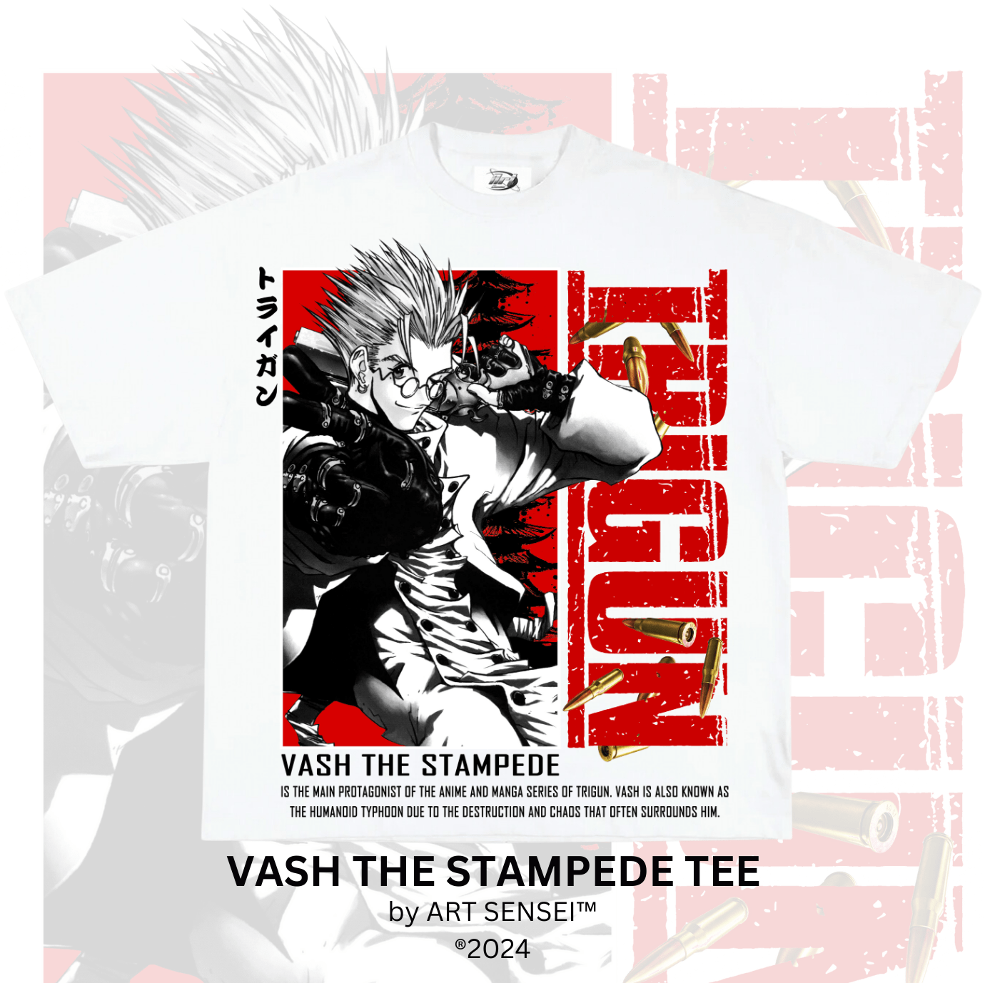 Art Sensei VASH THE STAMPEDE TEE