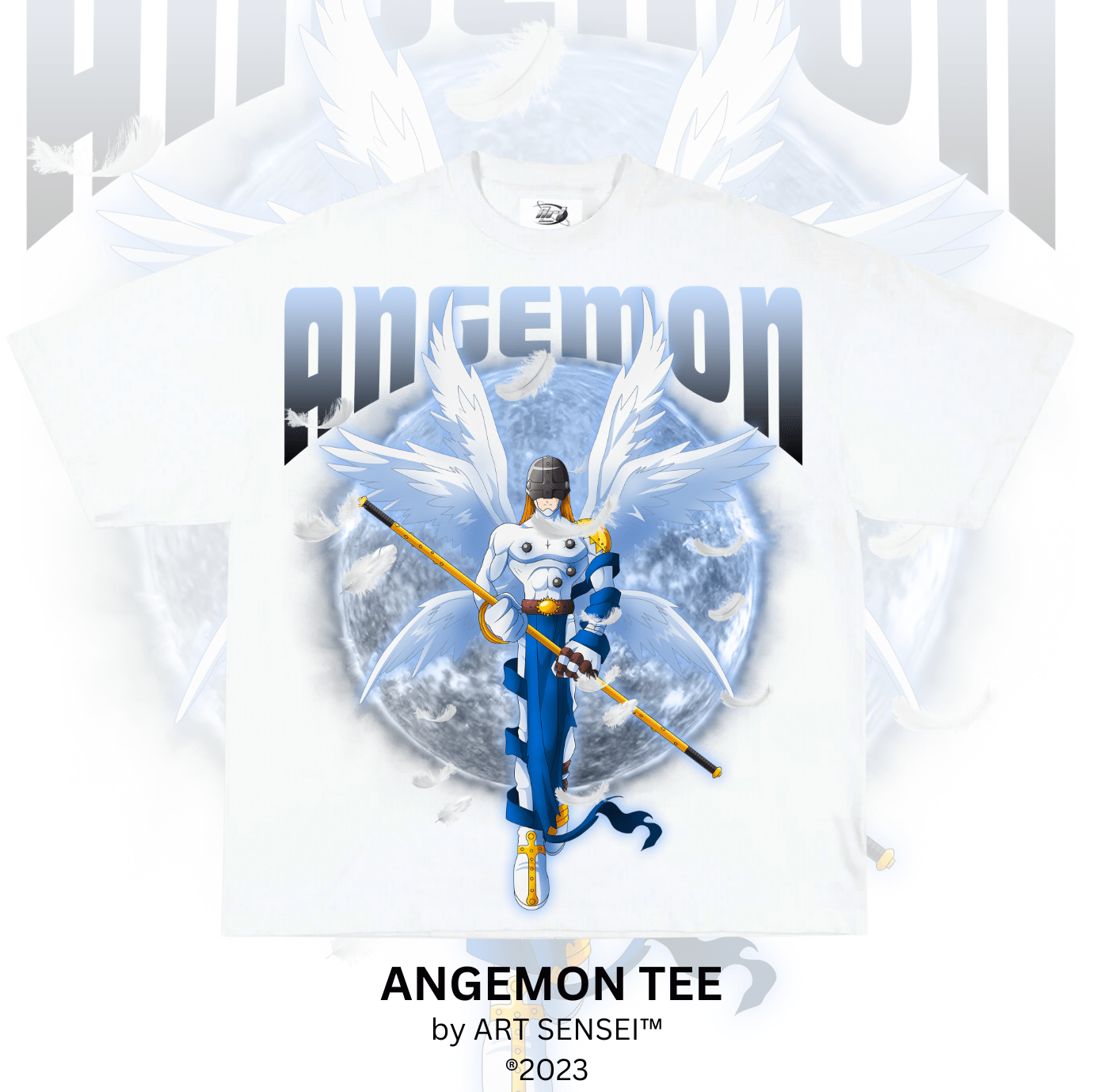 Art Sensei WHITE / S ANGEMON TEE