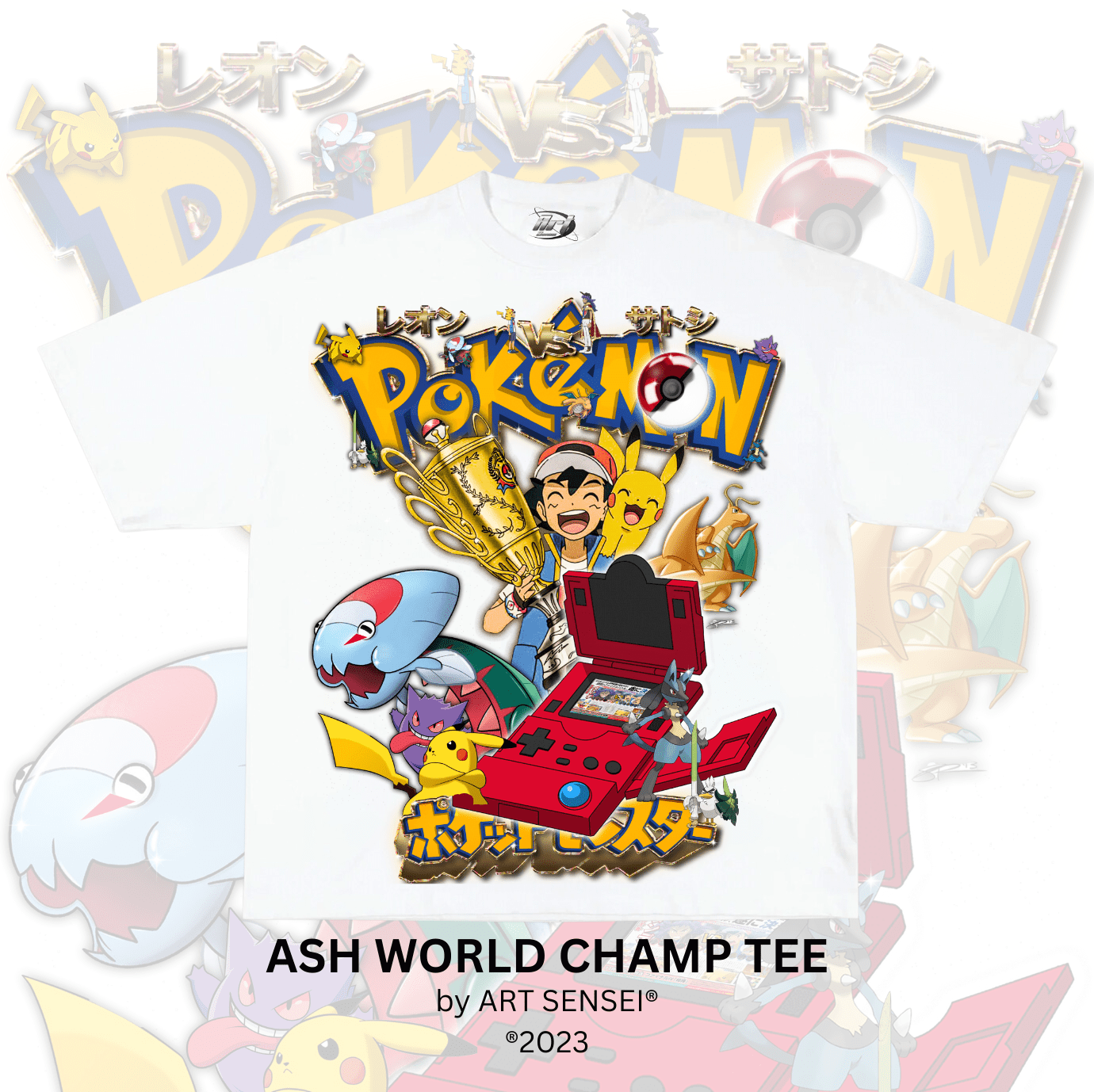 Art Sensei WHITE / S ASH WORLD CHAMP TEE