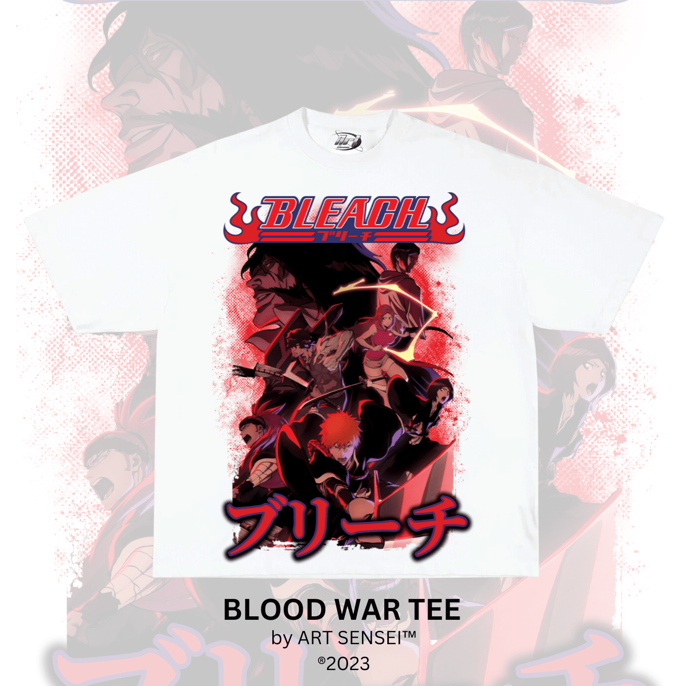 Art Sensei WHITE / S BLOOD WAR TEE