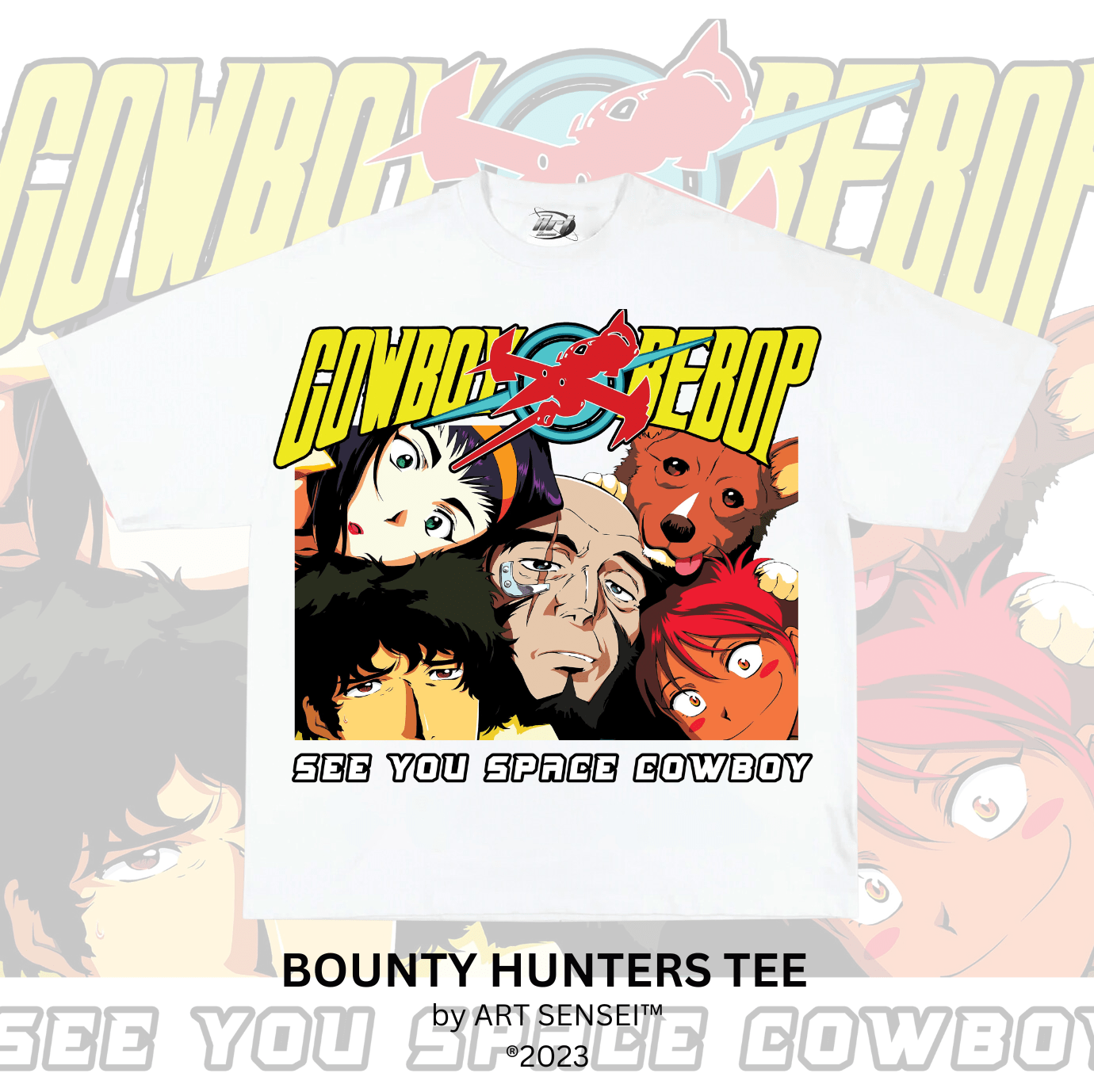 Art Sensei WHITE / S BOUNTY HUNTERS TEE