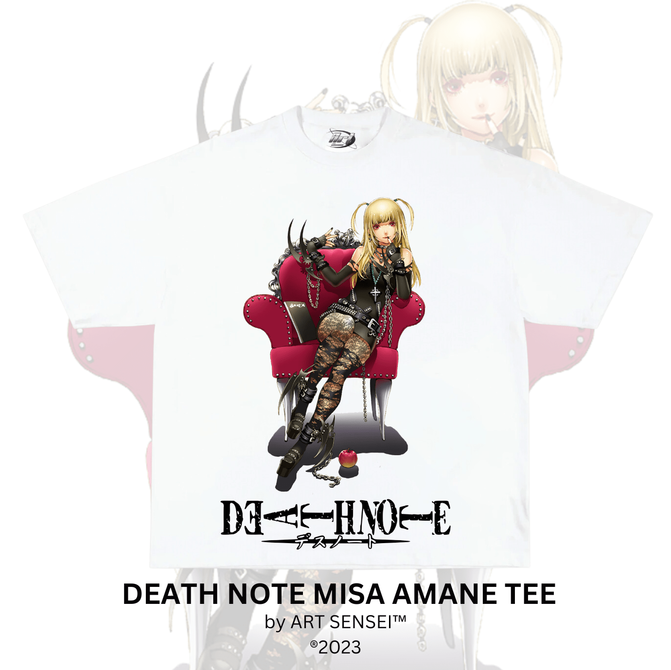 Art Sensei WHITE / S DEATH NOTE MISA AMANE TEE