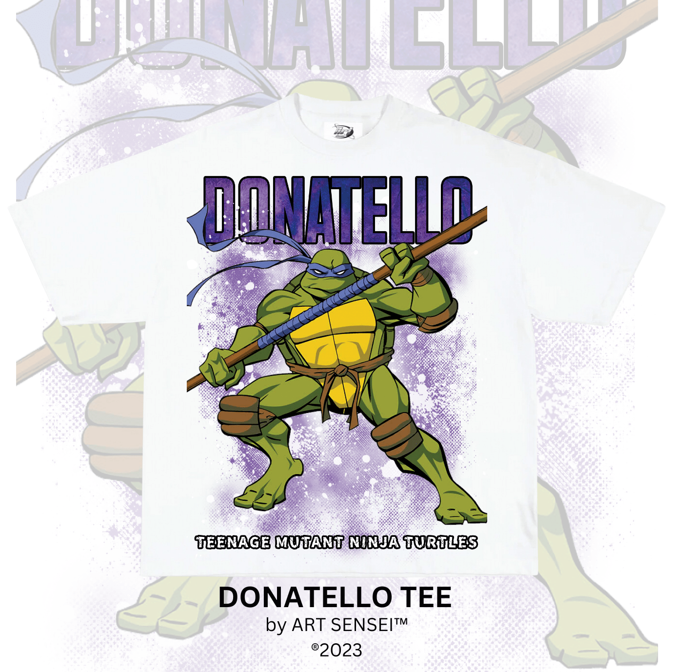 Art Sensei WHITE / S DONATELLO TEE