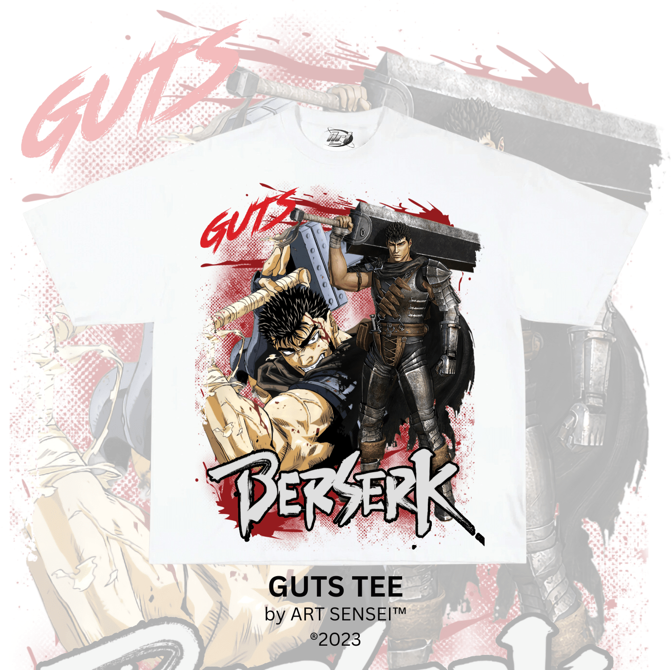 Art Sensei WHITE / S GUTS TEE