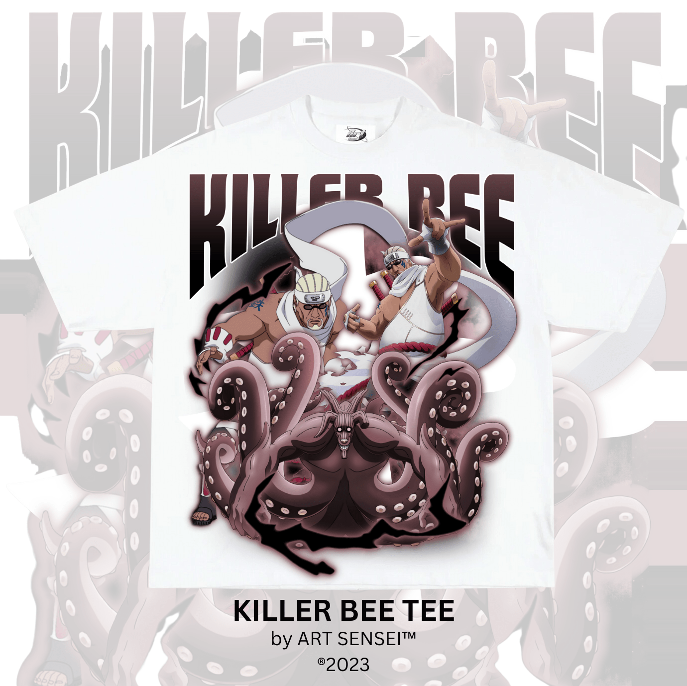 Art Sensei WHITE / S KILLER BEE TEE