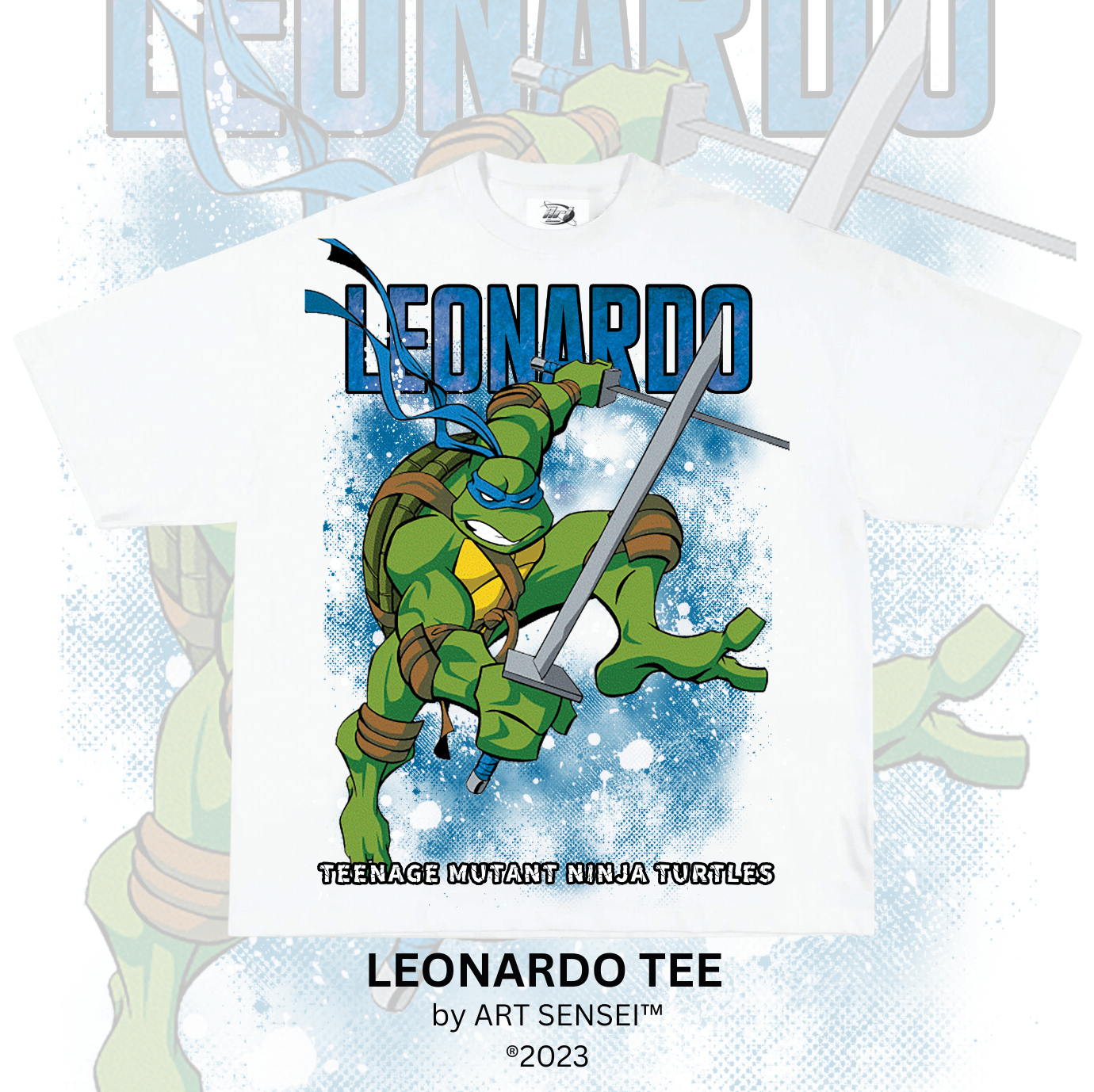 Art Sensei WHITE / S LEONARDO TEE