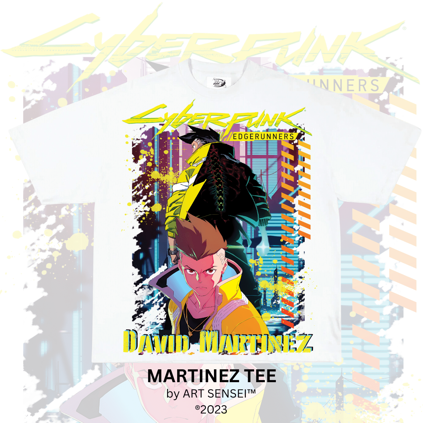 Art Sensei WHITE / S MARTINEZ TEE