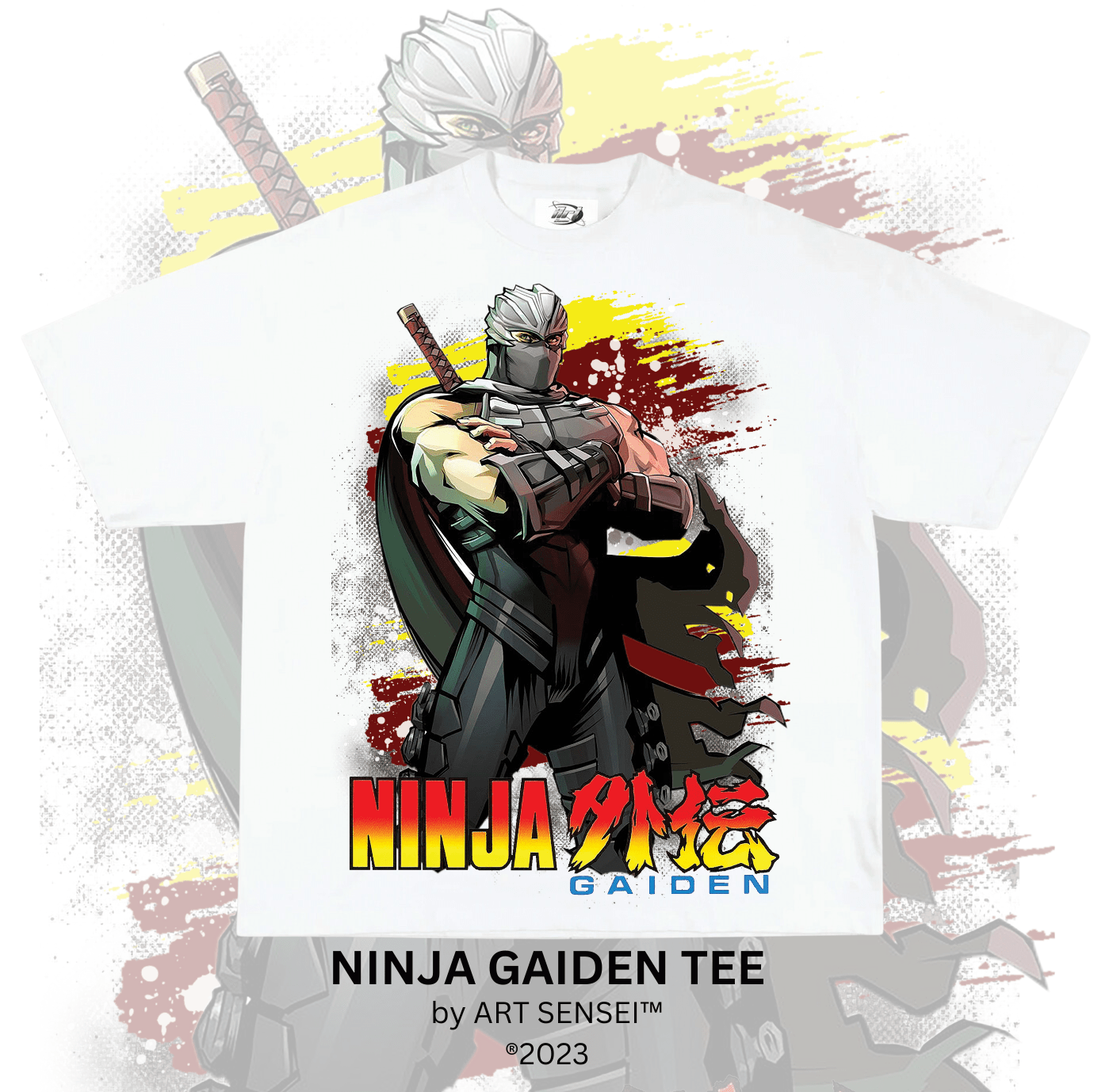 Art Sensei WHITE / S NINJA GAIDEN TEE