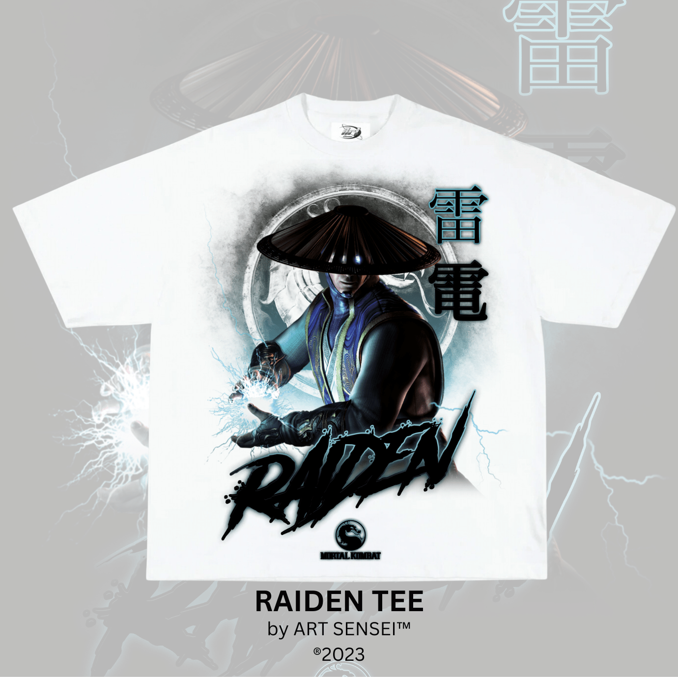 Art Sensei WHITE / S RAIDEN TEE