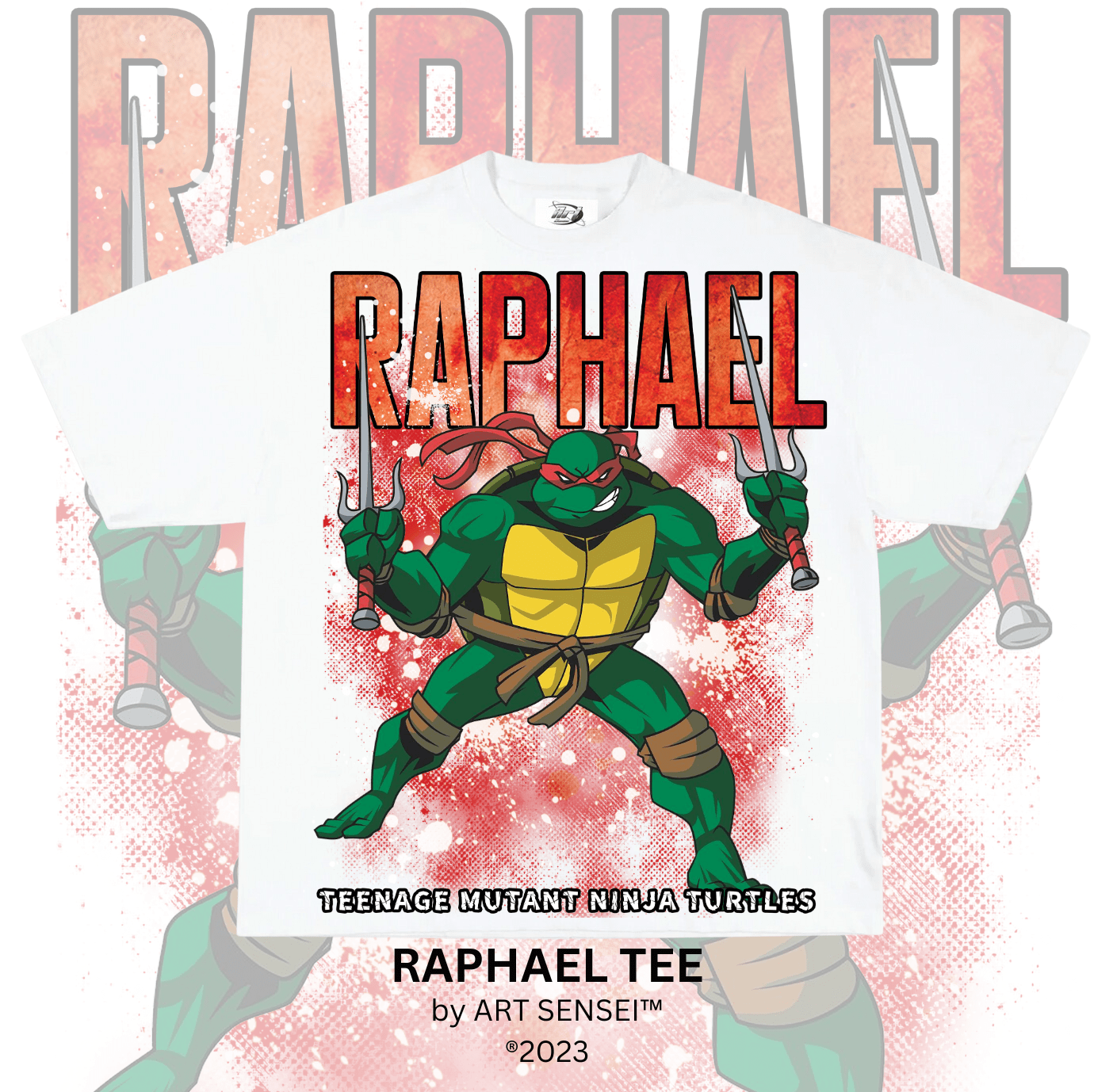 Art Sensei WHITE / S RAPHAEL TEE