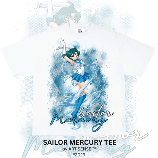 Art Sensei WHITE / S SAILOR MERCURY TEE