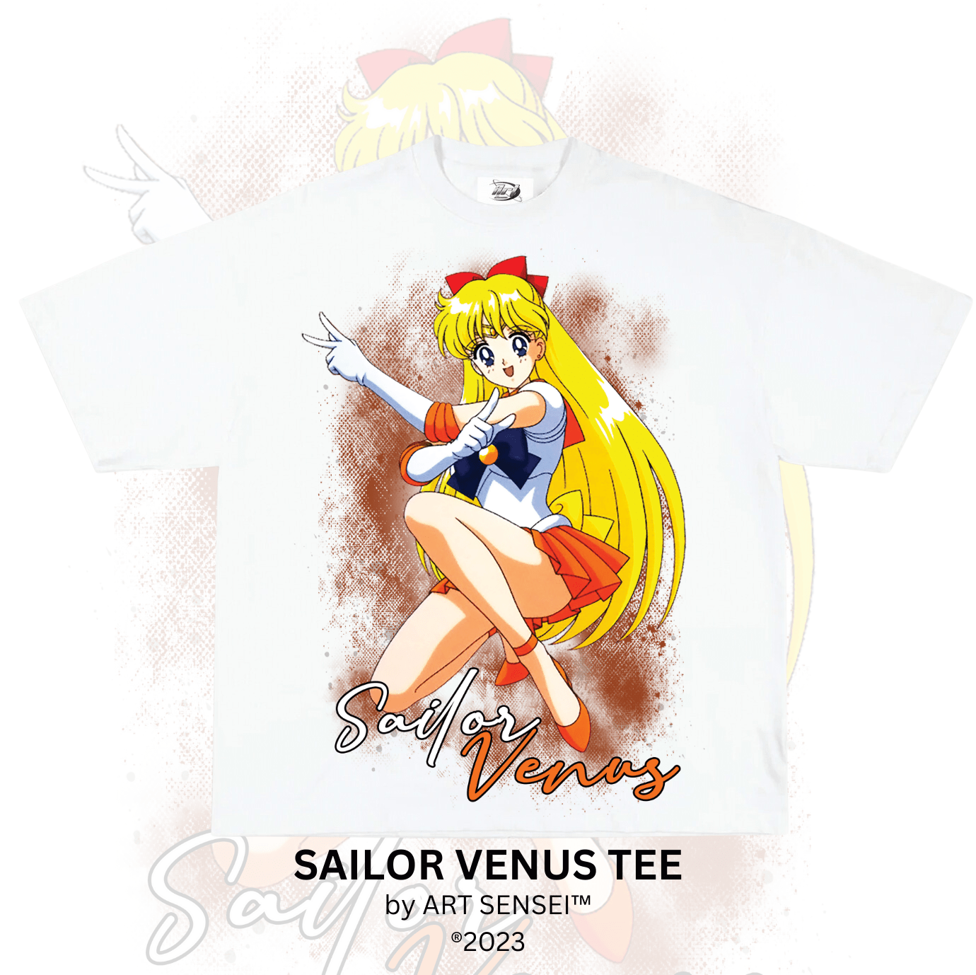 Art Sensei WHITE / S SAILOR VENUS TEE