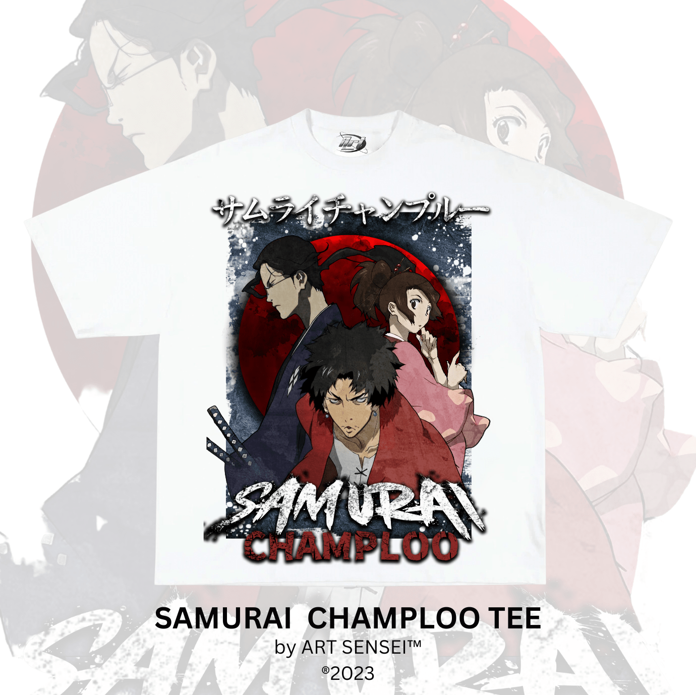 Art Sensei WHITE / S SAMURAI CHAMPLOO TEE