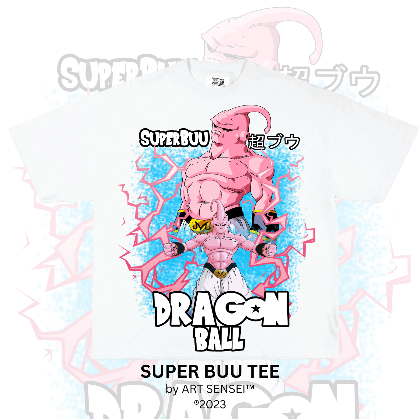 Art Sensei WHITE / S SUPER BUU TEE