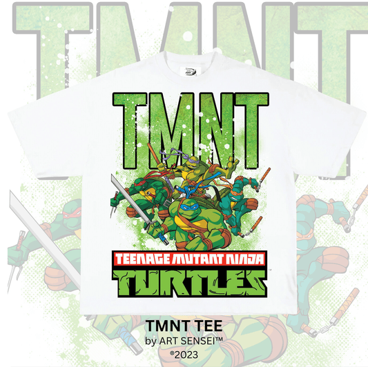 Art Sensei WHITE / S TMNT TEE