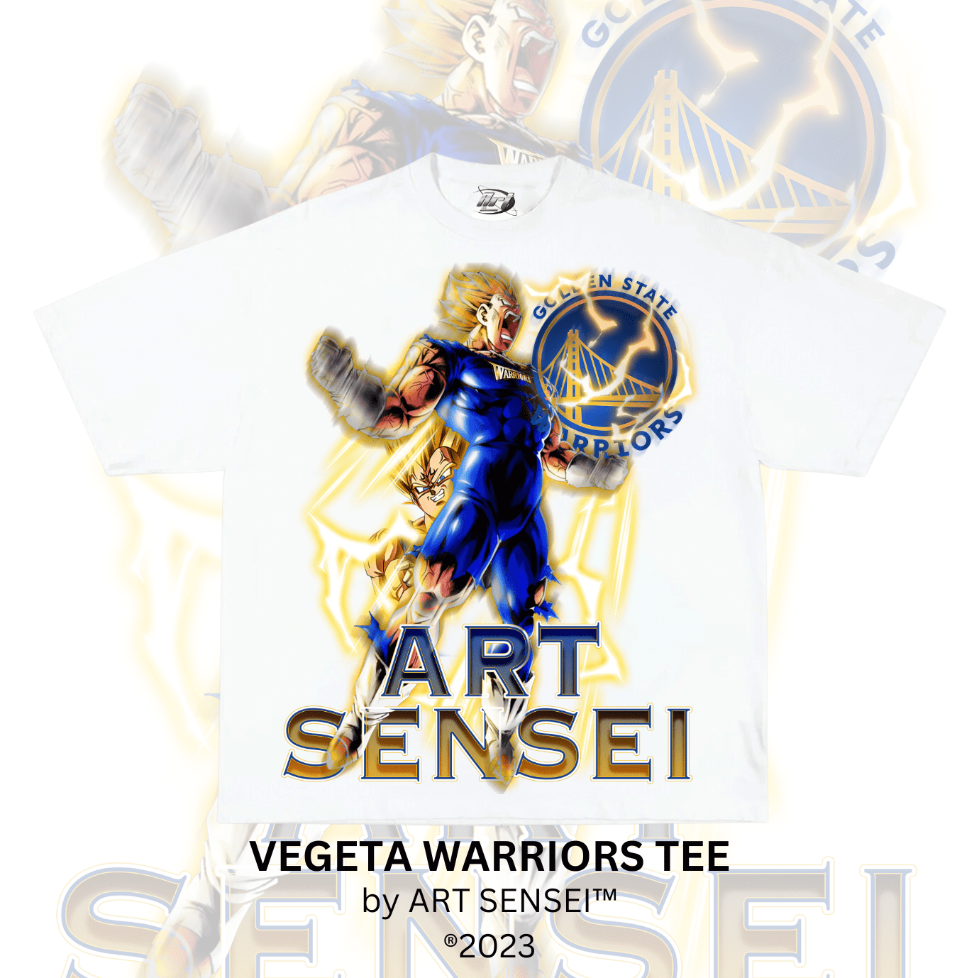 Art Sensei WHITE / S VEGETA WARRIORS TEE