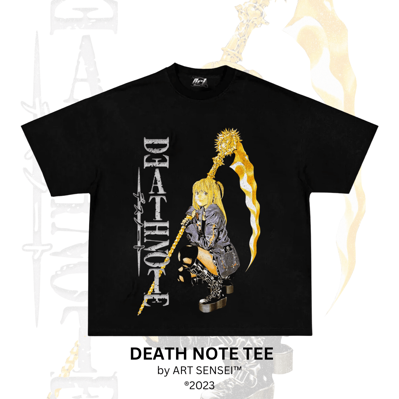 Art Sensei BLACK / S DEATH NOTE TEE (B)