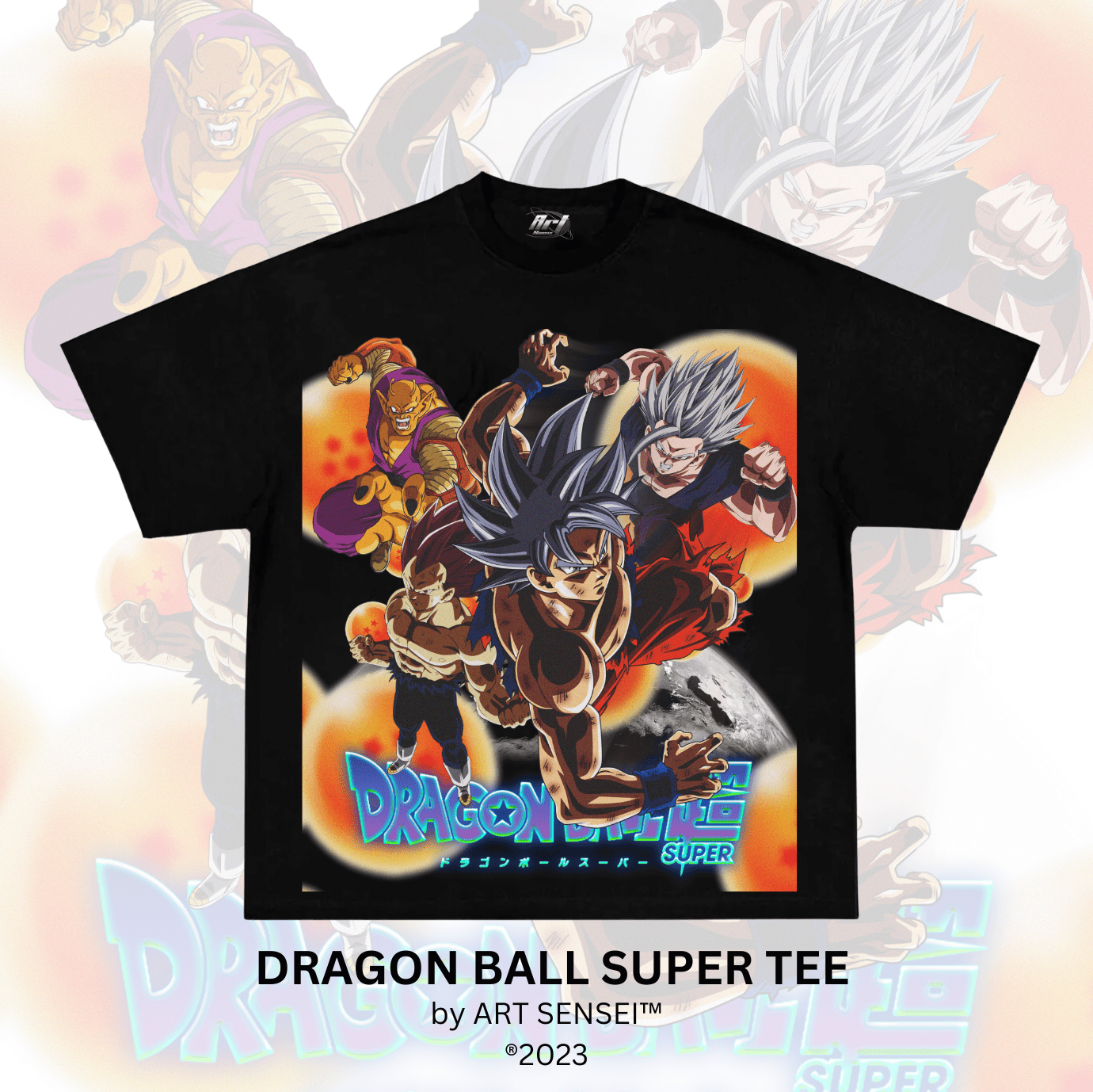 Art Sensei BLACK / S DRAGON BALL SUPER TEE (P)