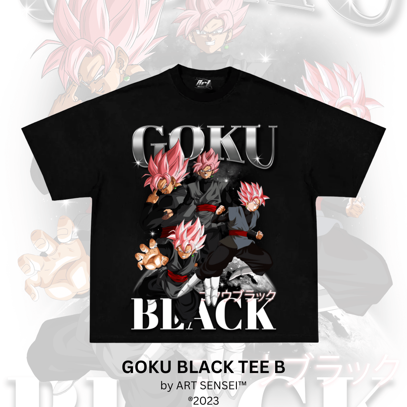 Art Sensei BLACK / S GOKU BLACK TEE B (B)