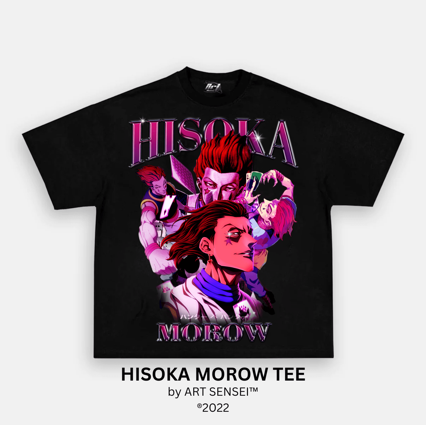 Art Sensei BLACK / S HISOKA MOROW TEE (B)