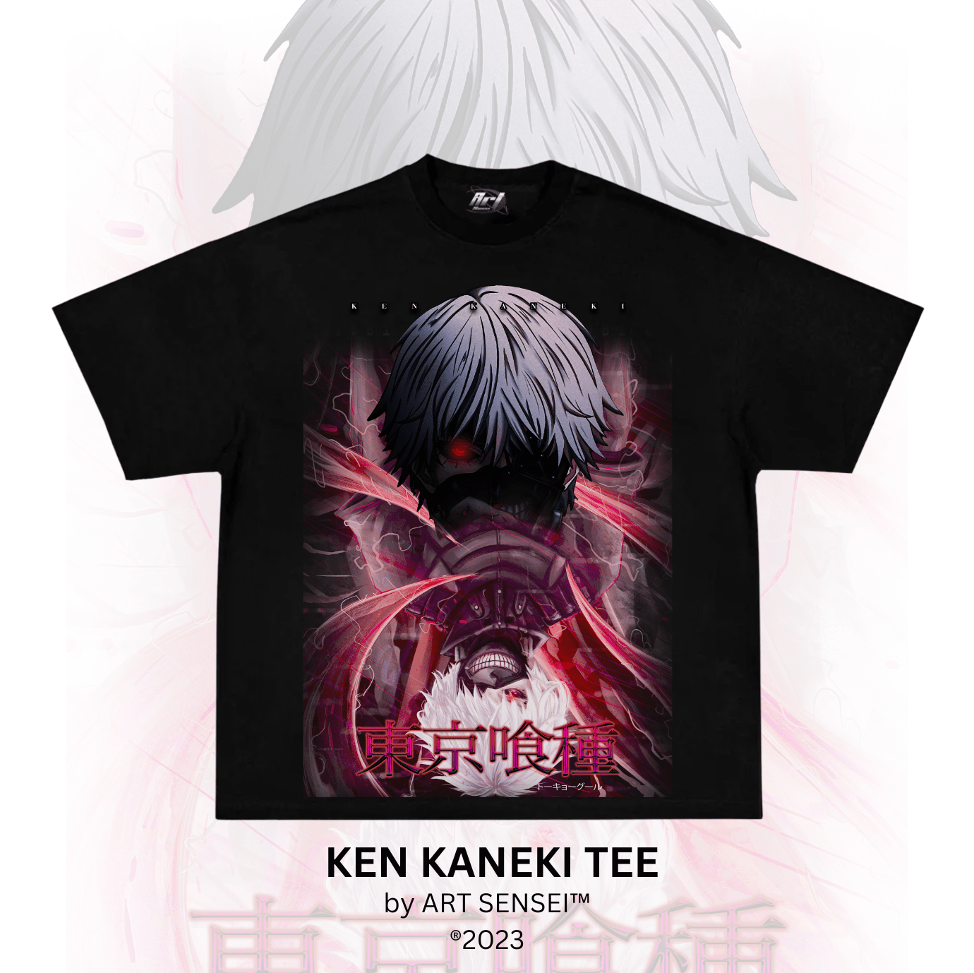 Art Sensei BLACK / S KEN KANEKI TEE (B)