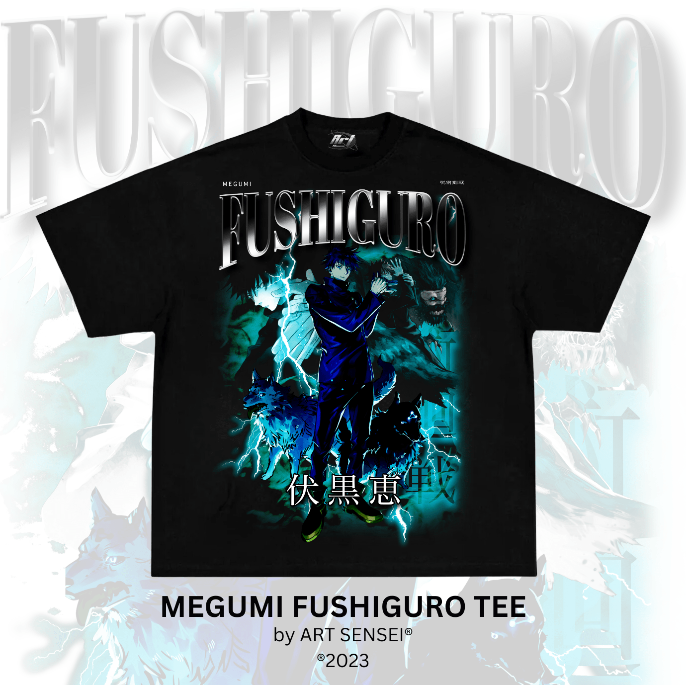 Art Sensei BLACK / S MEGUMI FUSHIGURO TEE (B)